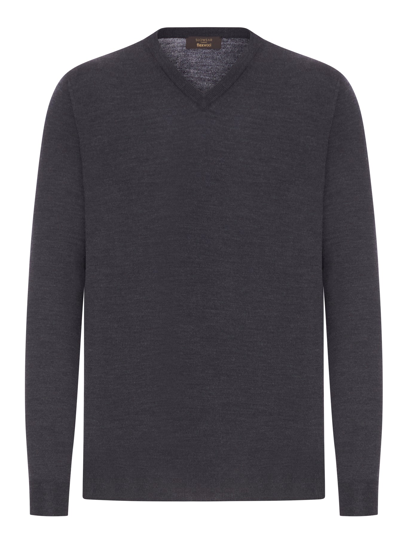 V-NECK SWEATER IN FINE COMBED WOOL - Zanone - Man