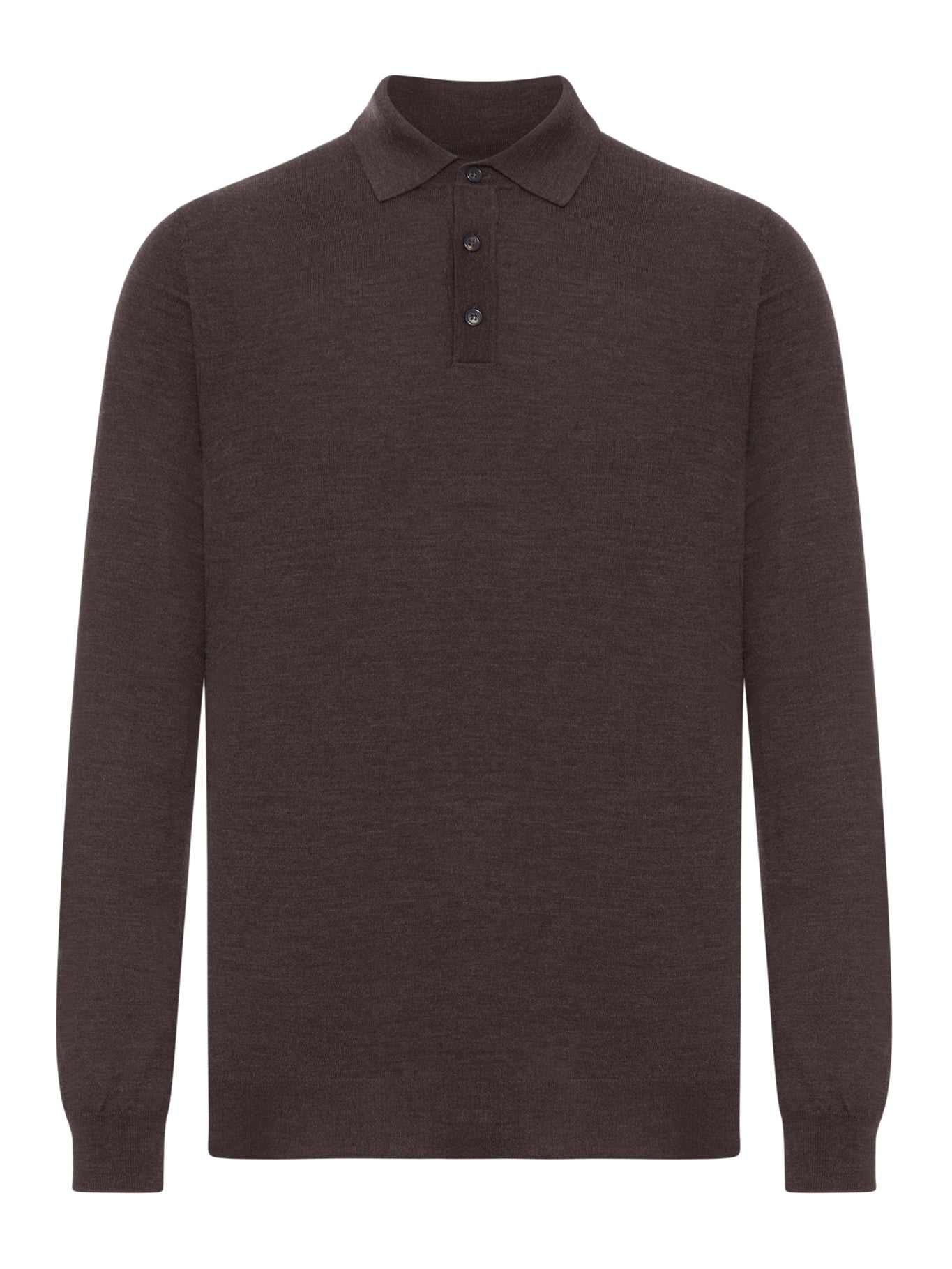 POLO SHIRT IN FINE COMBED WOOL - Zanone - Man