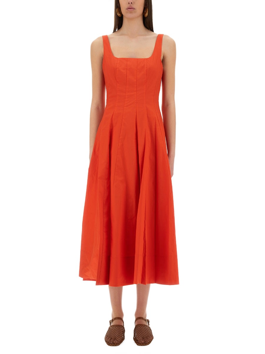 STAUD Midi Dress wells