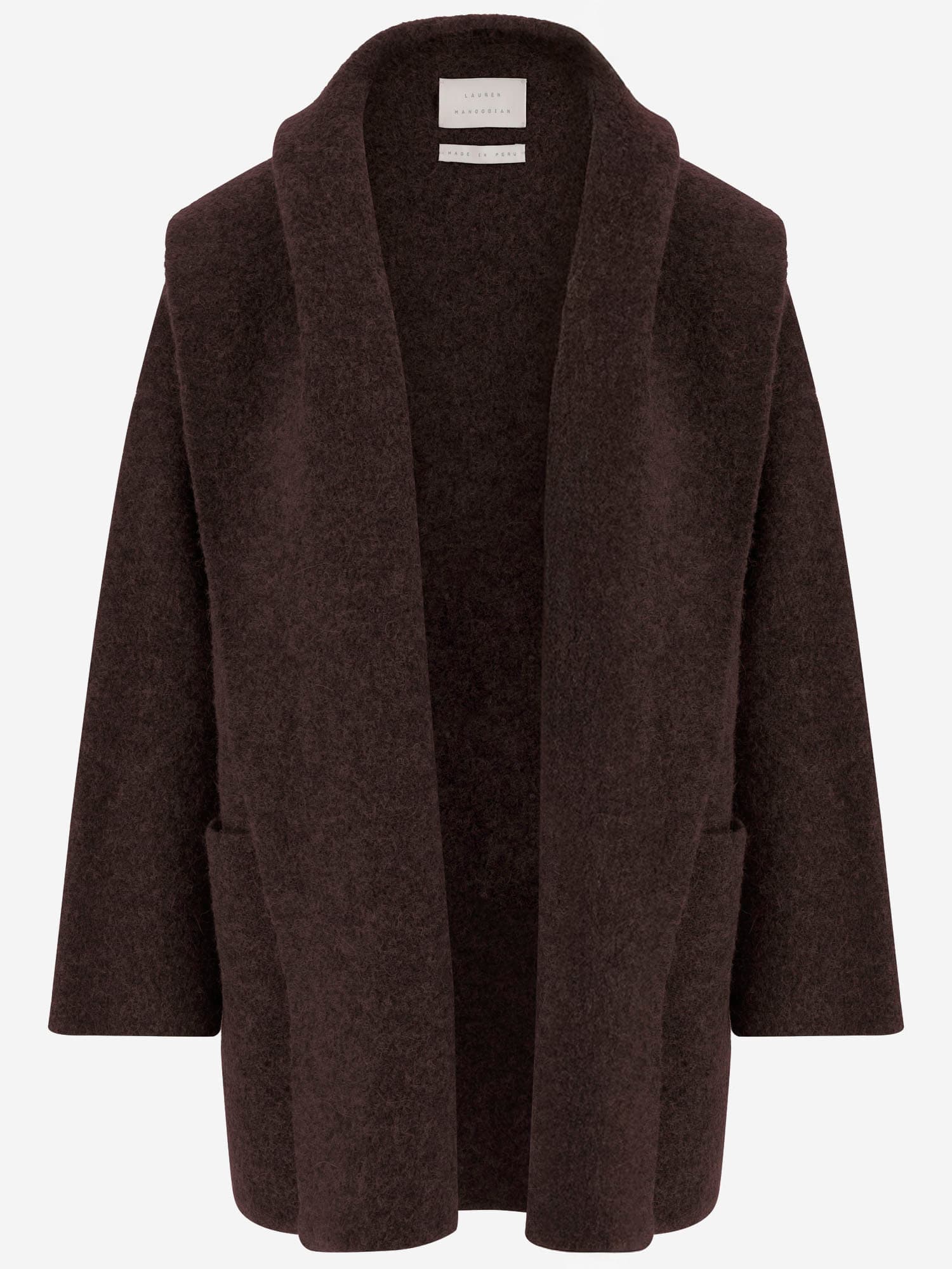 Lauren Manoogian Baby Alpaca And Merino Wool Blend Coat