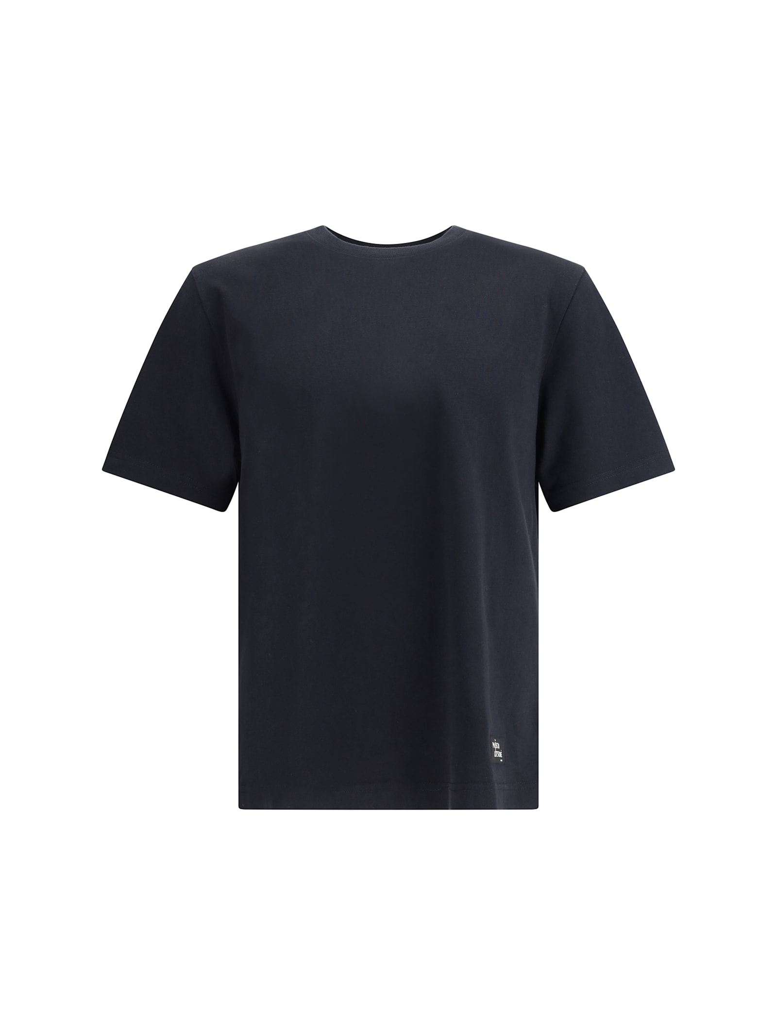 Maison Kitsuné Cotton T-shirt With Logo Patch