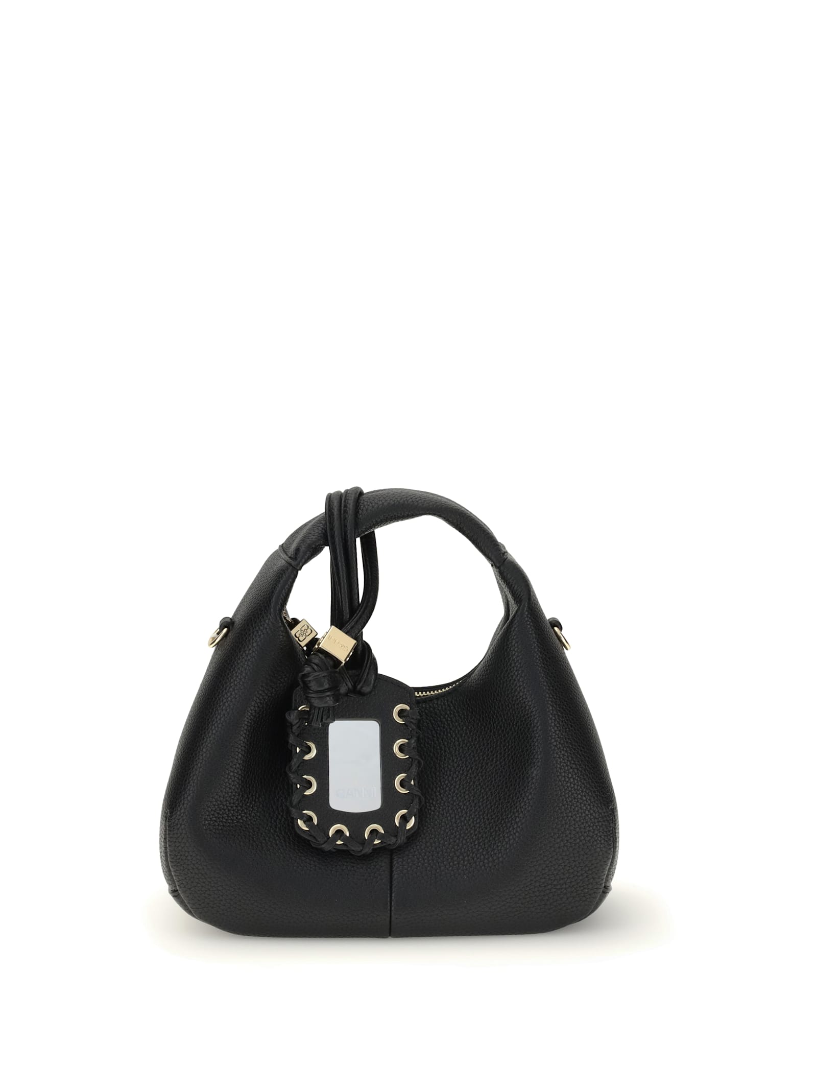 Ganni Hobo Mini Grained