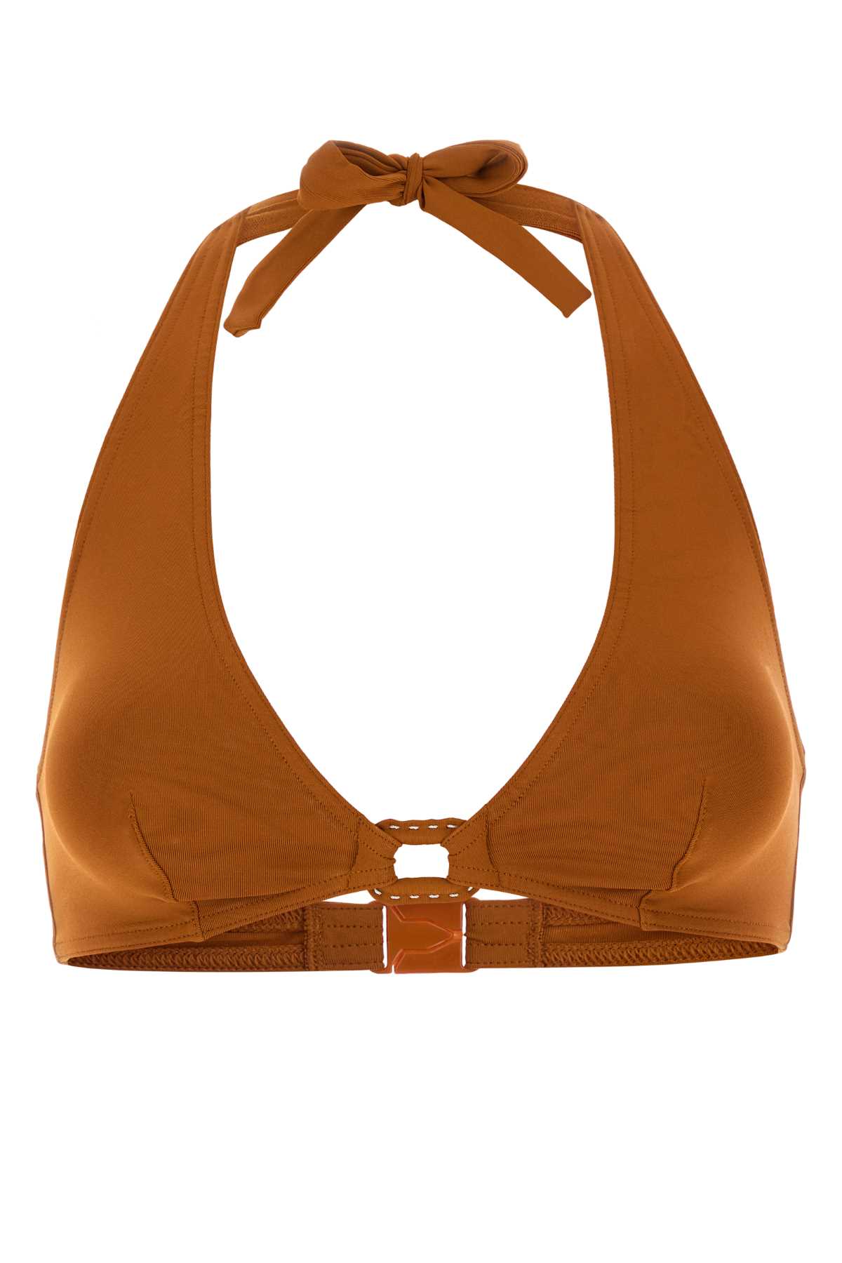 Eres Caramel Stretch Nylon Navire Bikini Top