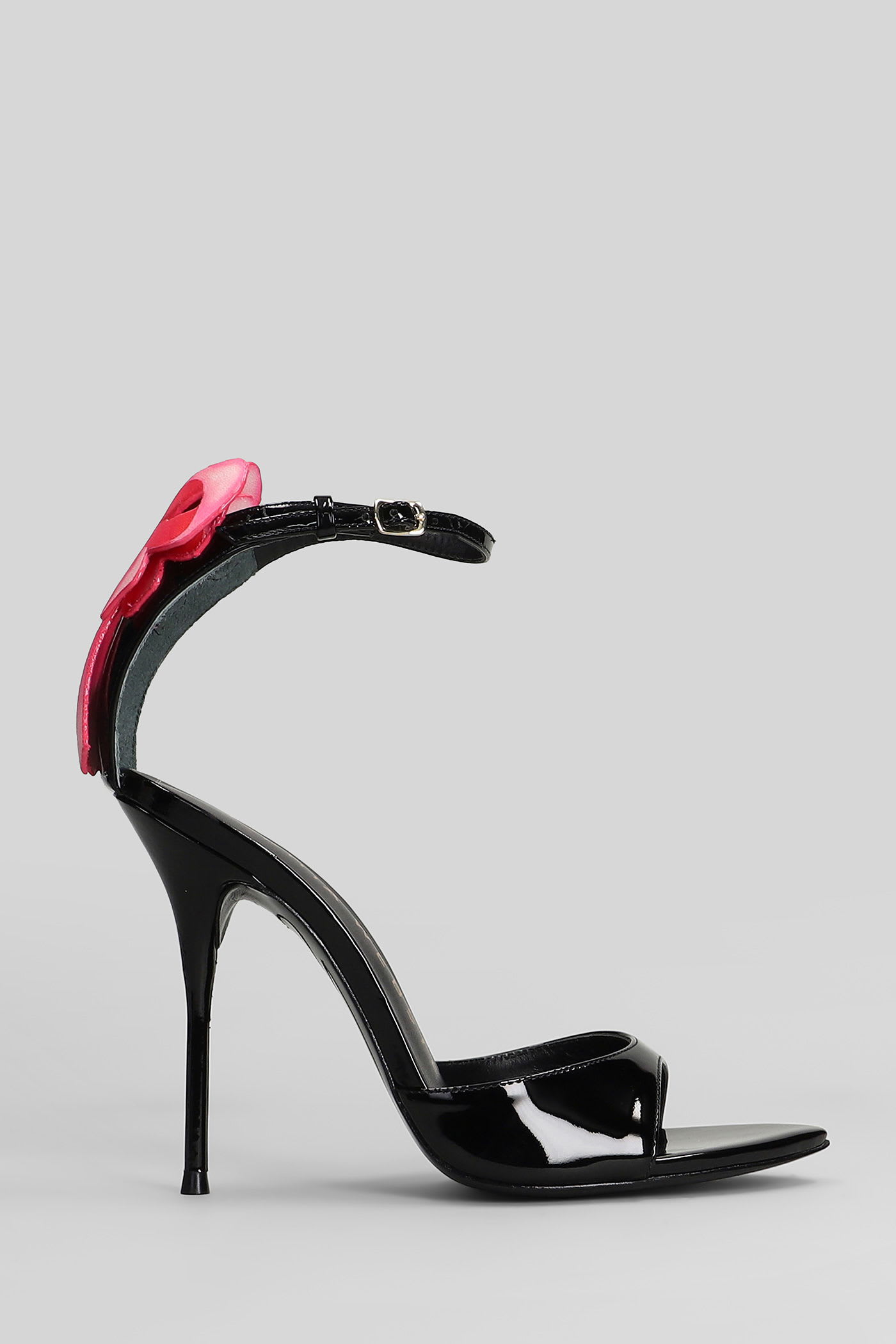 Sophia Webster Mademoiselle Sandals In Black Leather