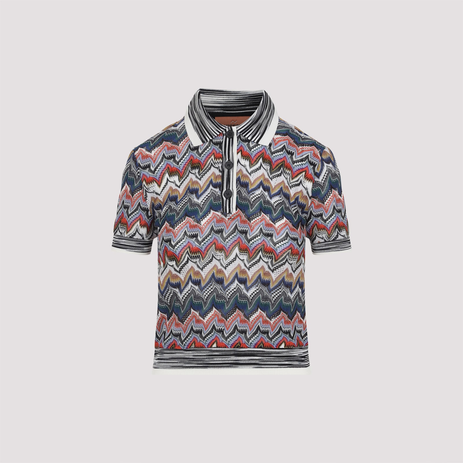 Missoni Viscose And Wool Polo