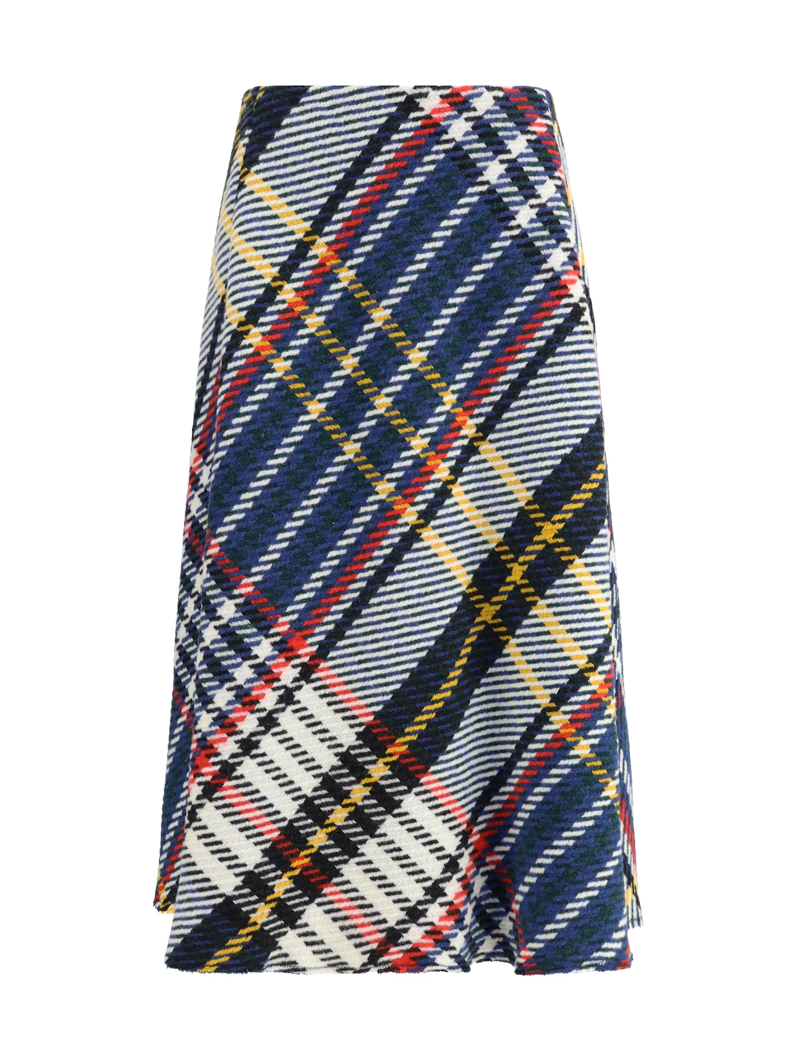 Sara Roka Midi Check Skirt