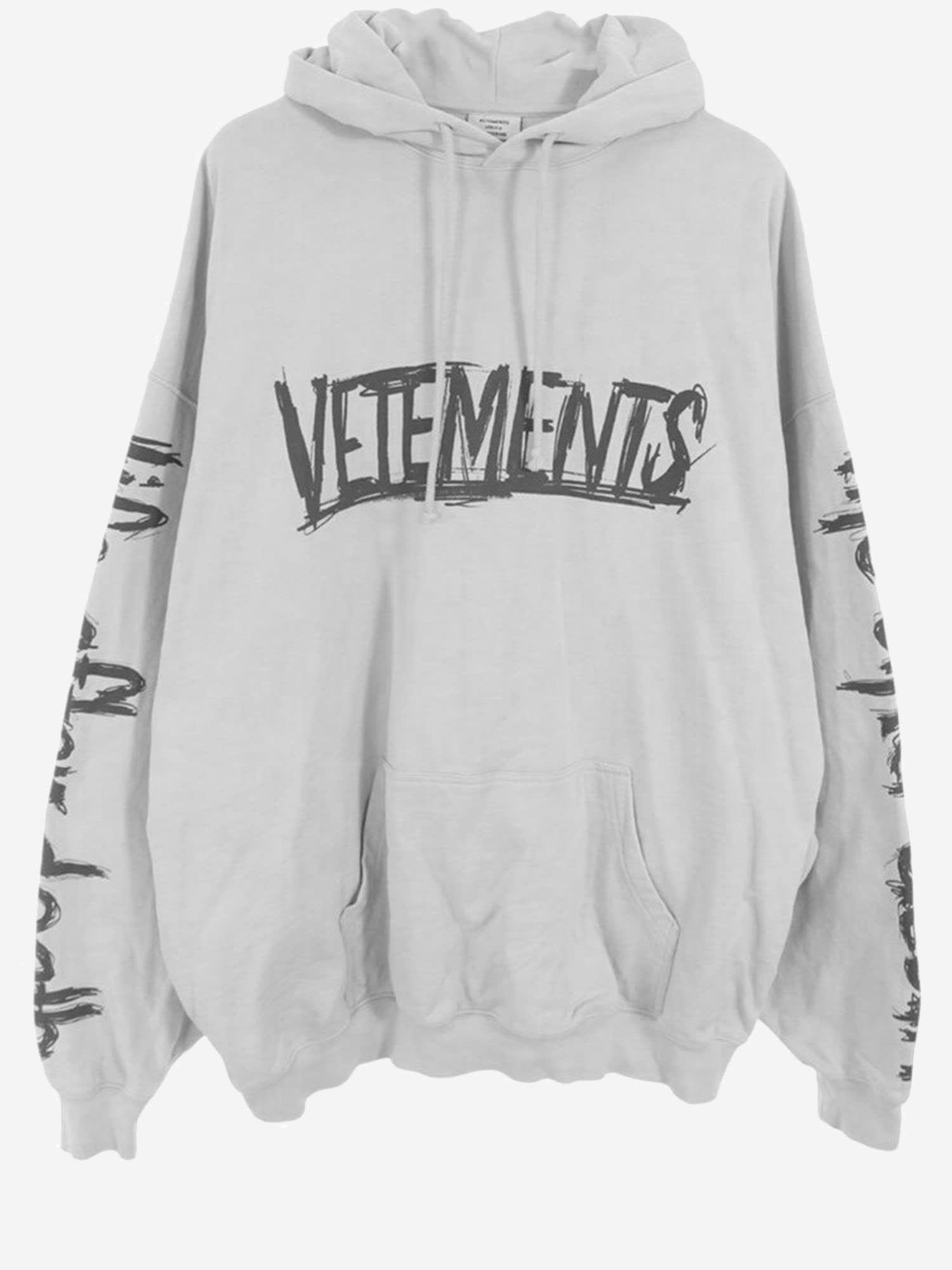 VETEMENTS Cotton Sweatshirt With Logo