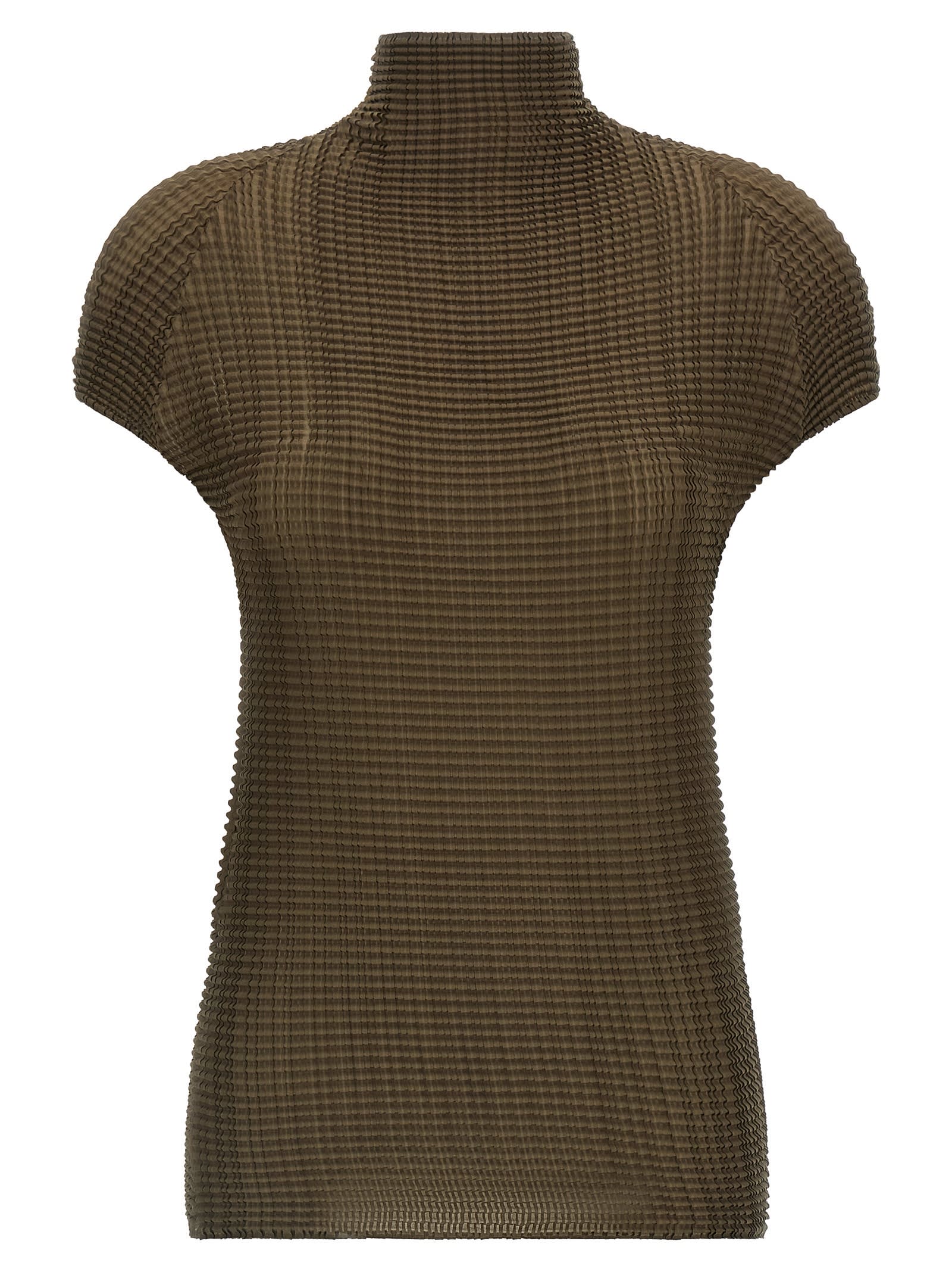 Issey Miyake wooly Pleats-58 T-shirt