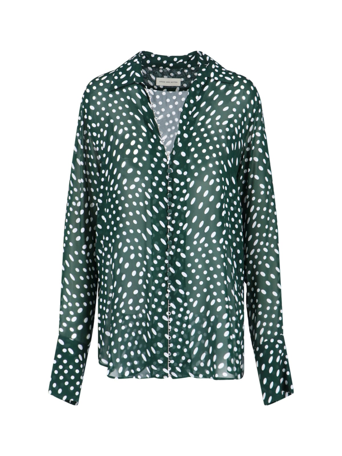 Dries Van Noten Semi-transparent Shirt