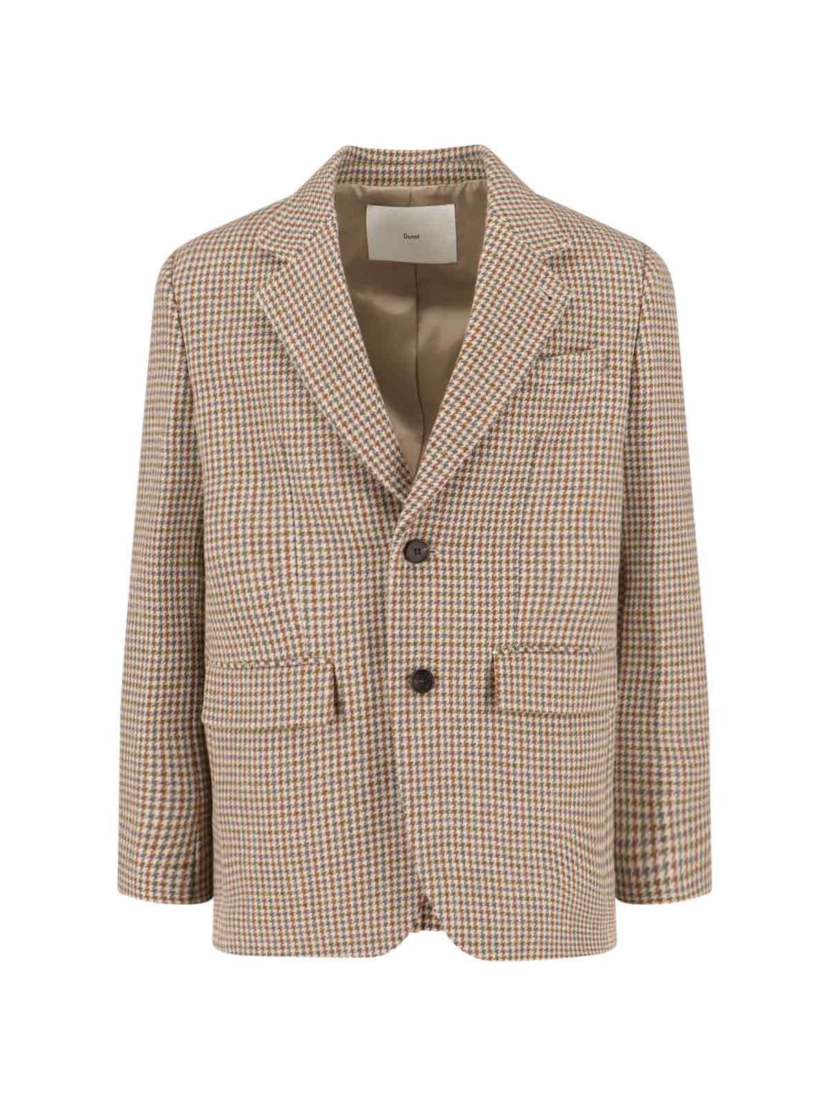 Dunst Single-Breasted Wool Blend Blazer