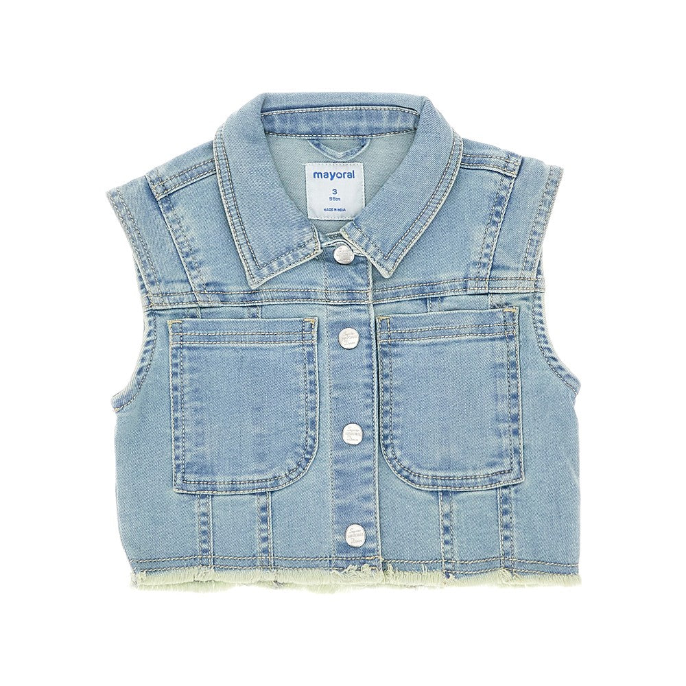 MAYORAL Denim vest Kids 6Y