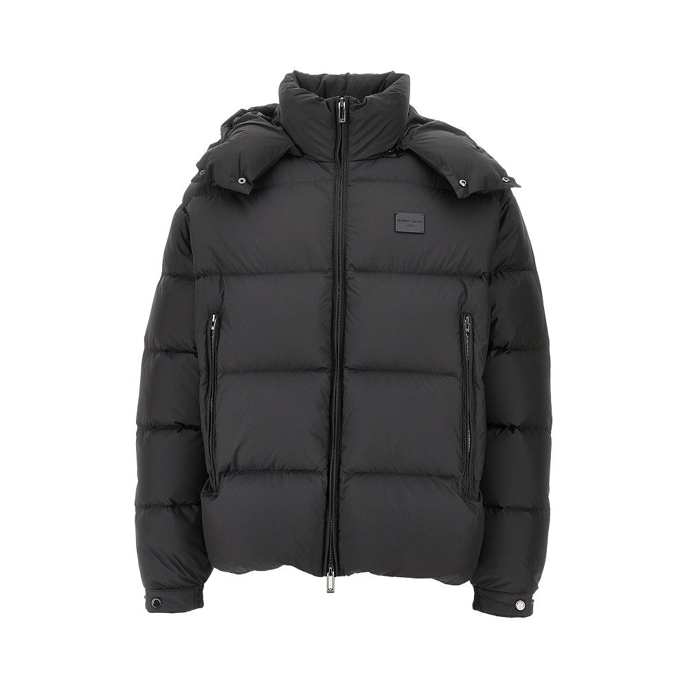 EMPORIO ARMANI Ripstop nylon quilted downjacket Man 48