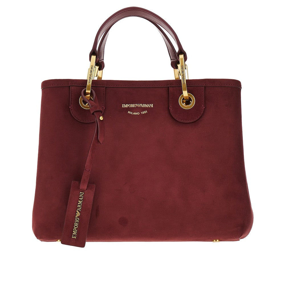 EMPORIO ARMANI Faux leather small MyEA Bag Woman One Size