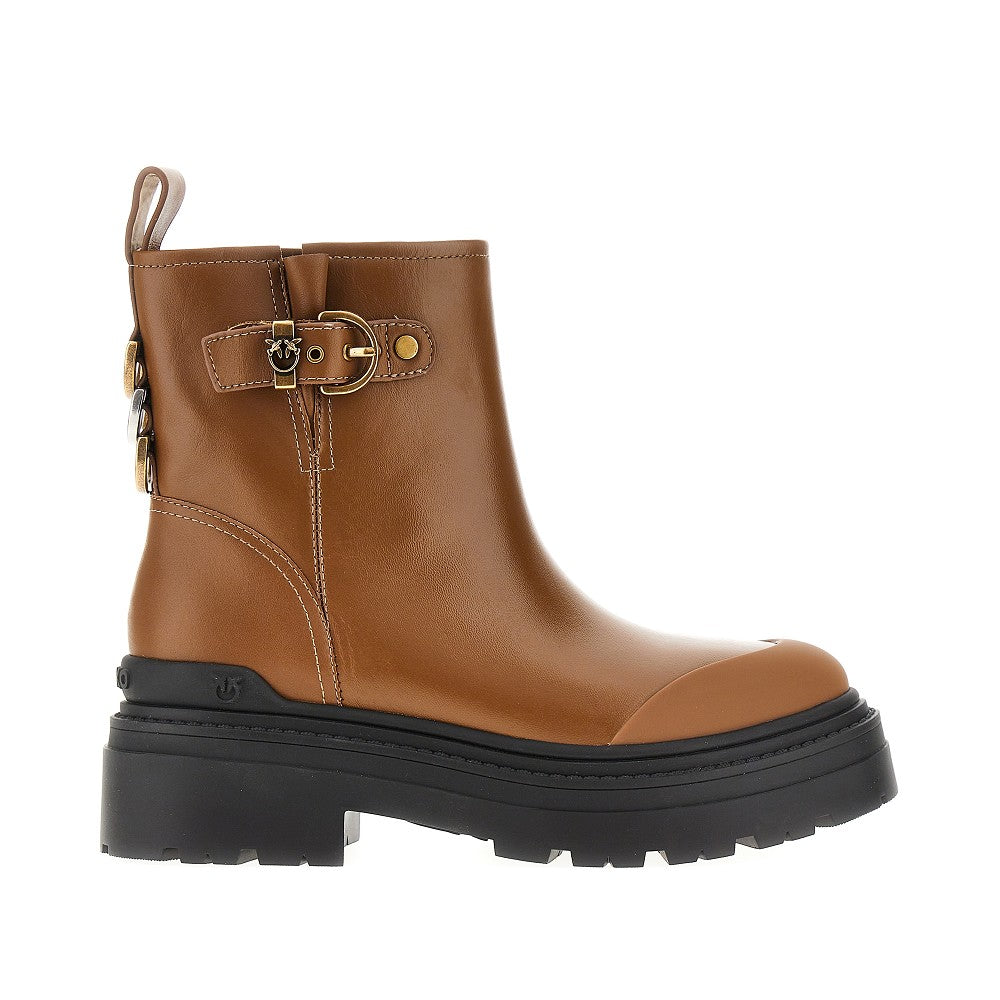 PINKO Leather ankle boots Woman 36