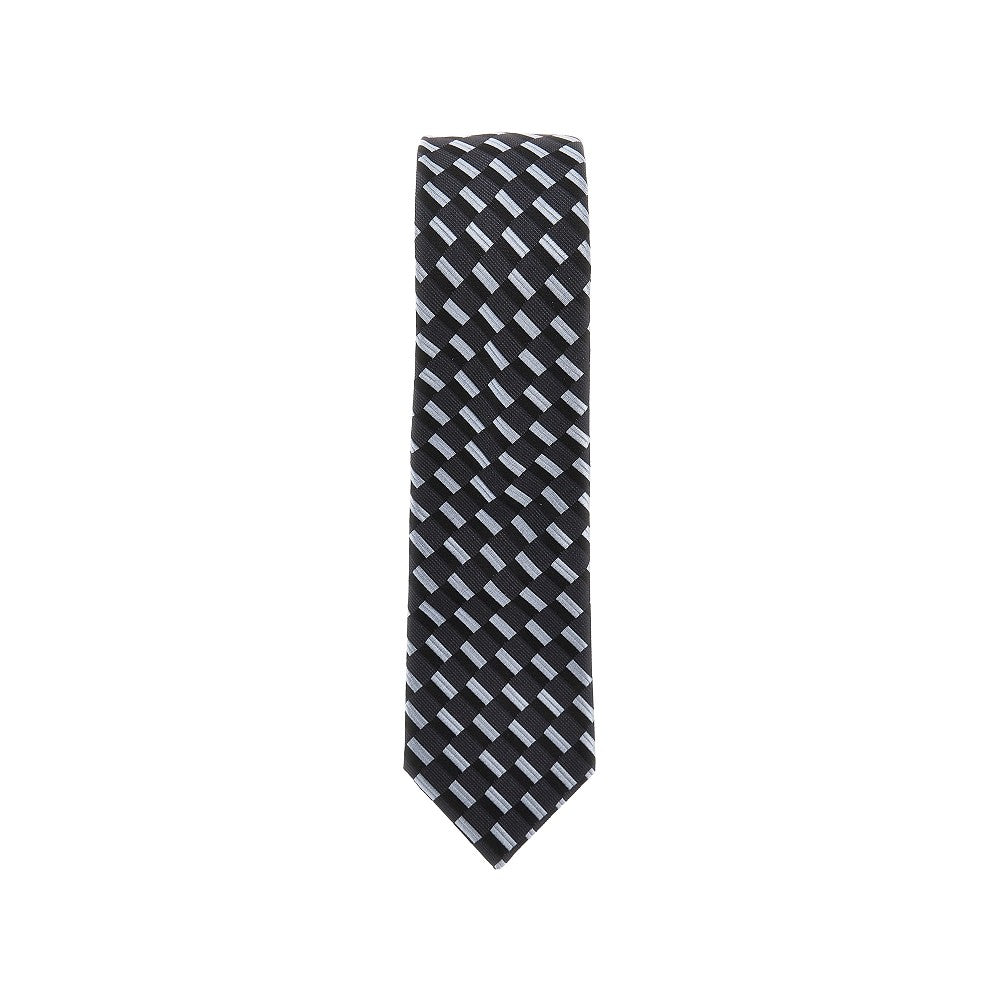 EMPORIO ARMANI Silk tie with jacquard motif Man One Size