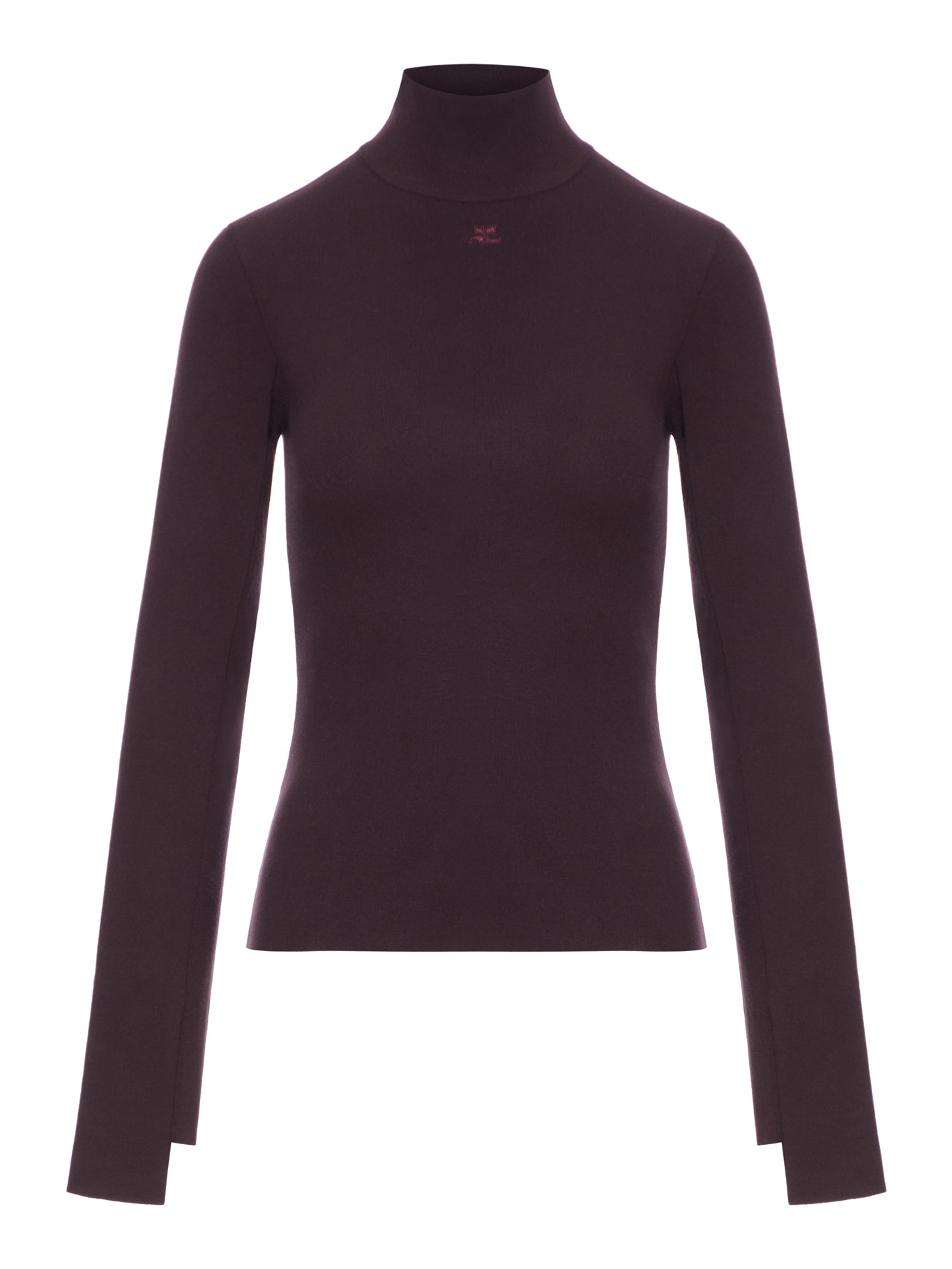 INTERLOCK TURTLENECK SWEATER - Courreges - Woman