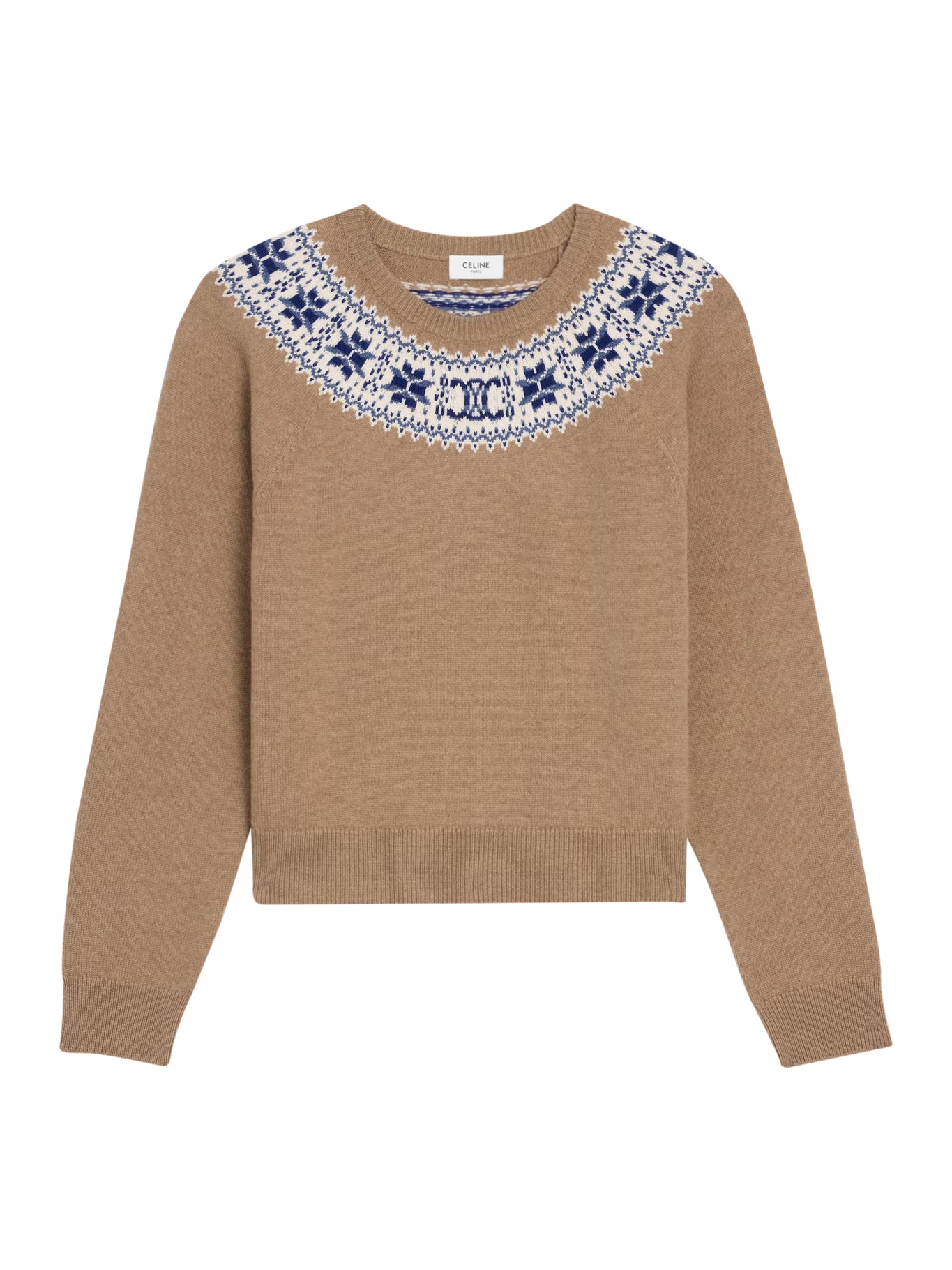 CASHMERE HIGH NECK SWEATER - Celine - Woman
