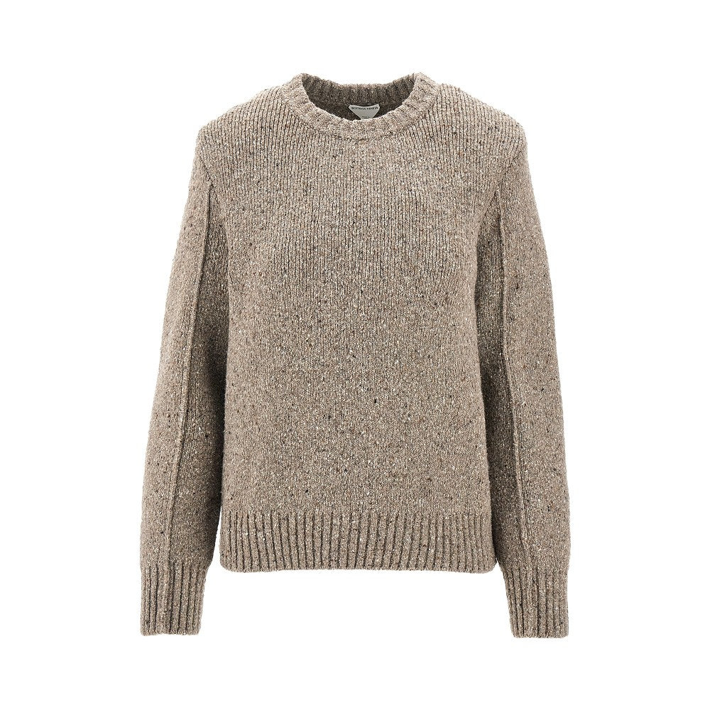 BOTTEGA VENETA Mouliné wool-blend sweater Woman XS