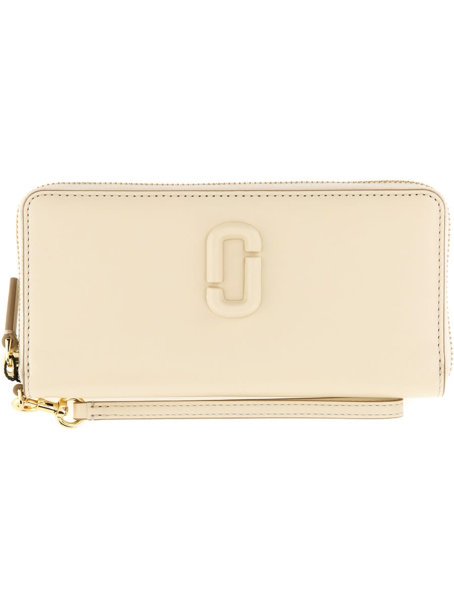 Marc Jacobs Continental Wallet With Logo