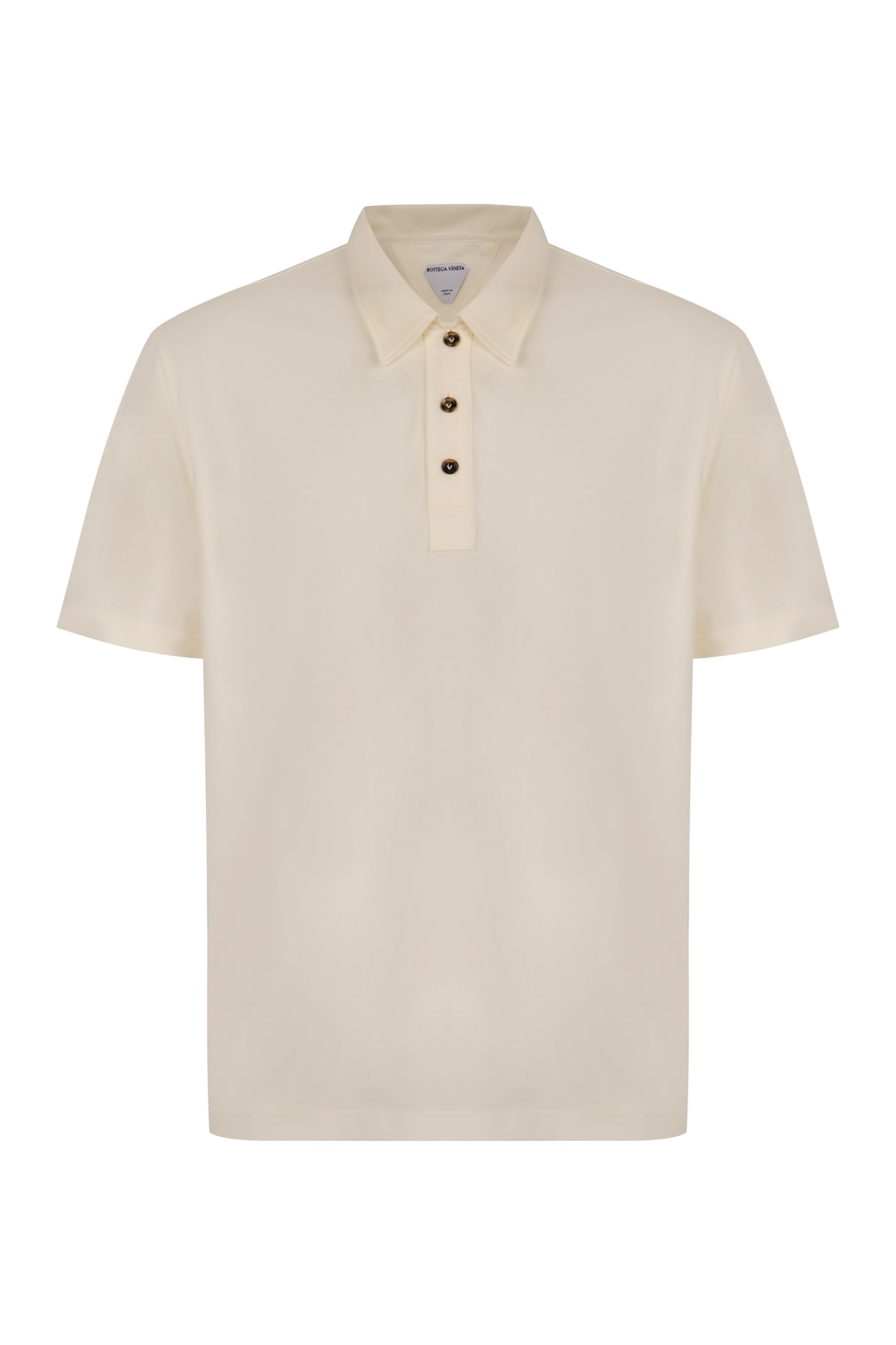 Bottega Veneta Cotton Piqué Polo Shirt