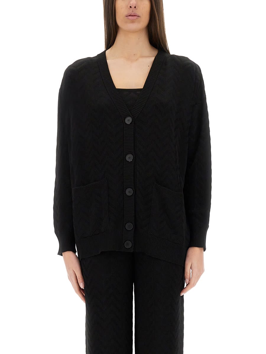 Missoni Chevron Pattern Cardigan