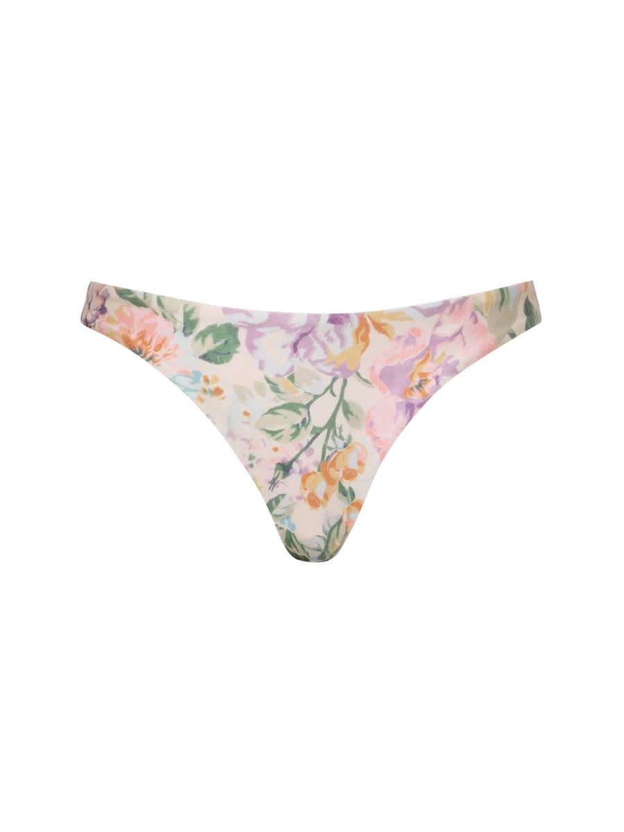 Zimmermann Floral Printed Bikini Bottoms