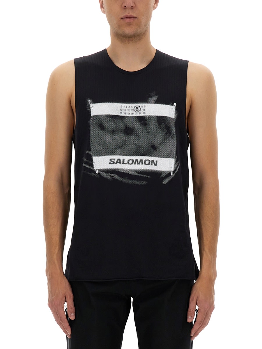 MM6 Maison Margiela Tank Top With Print