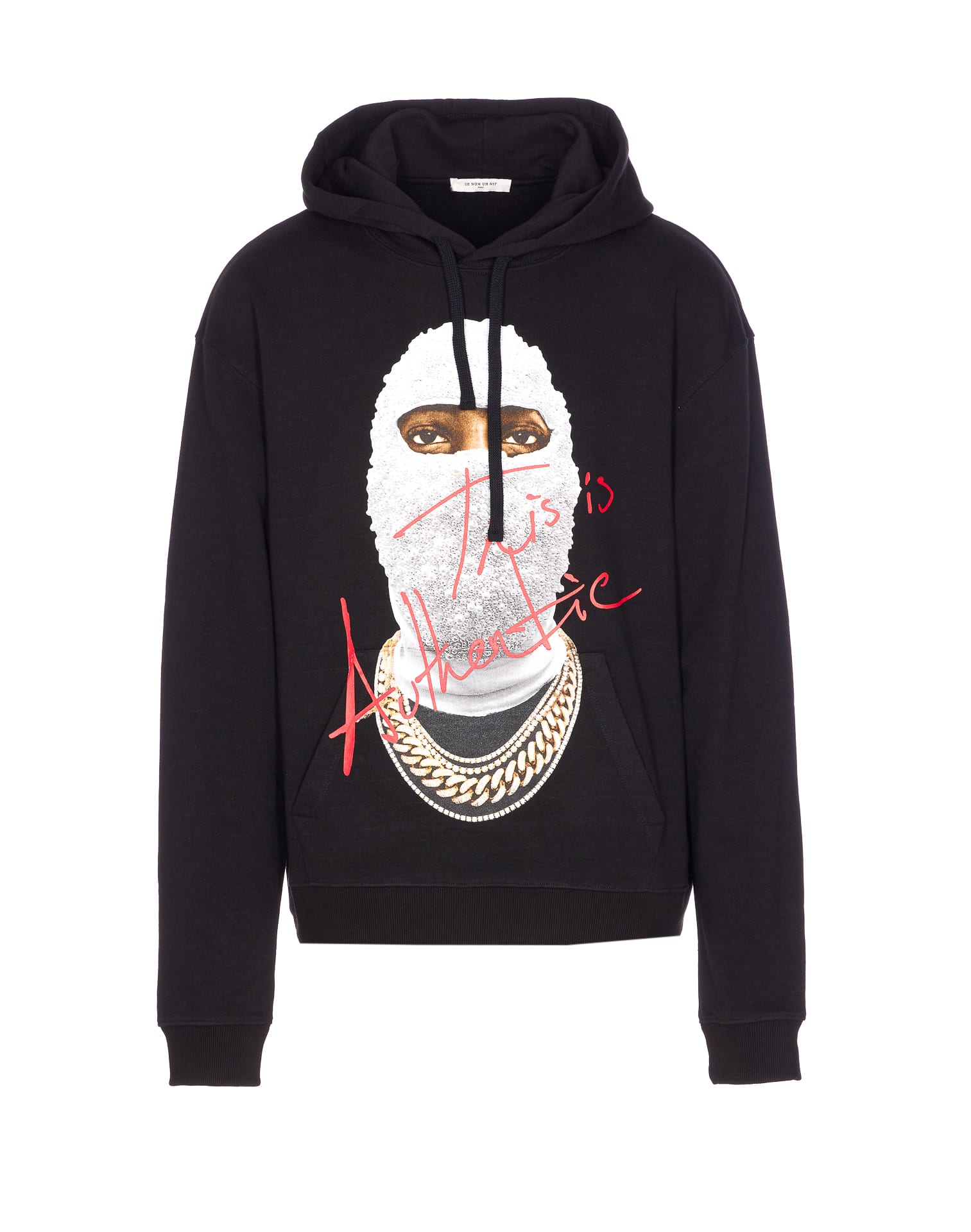 ih nom uh nit Mask Authentic Hoodie