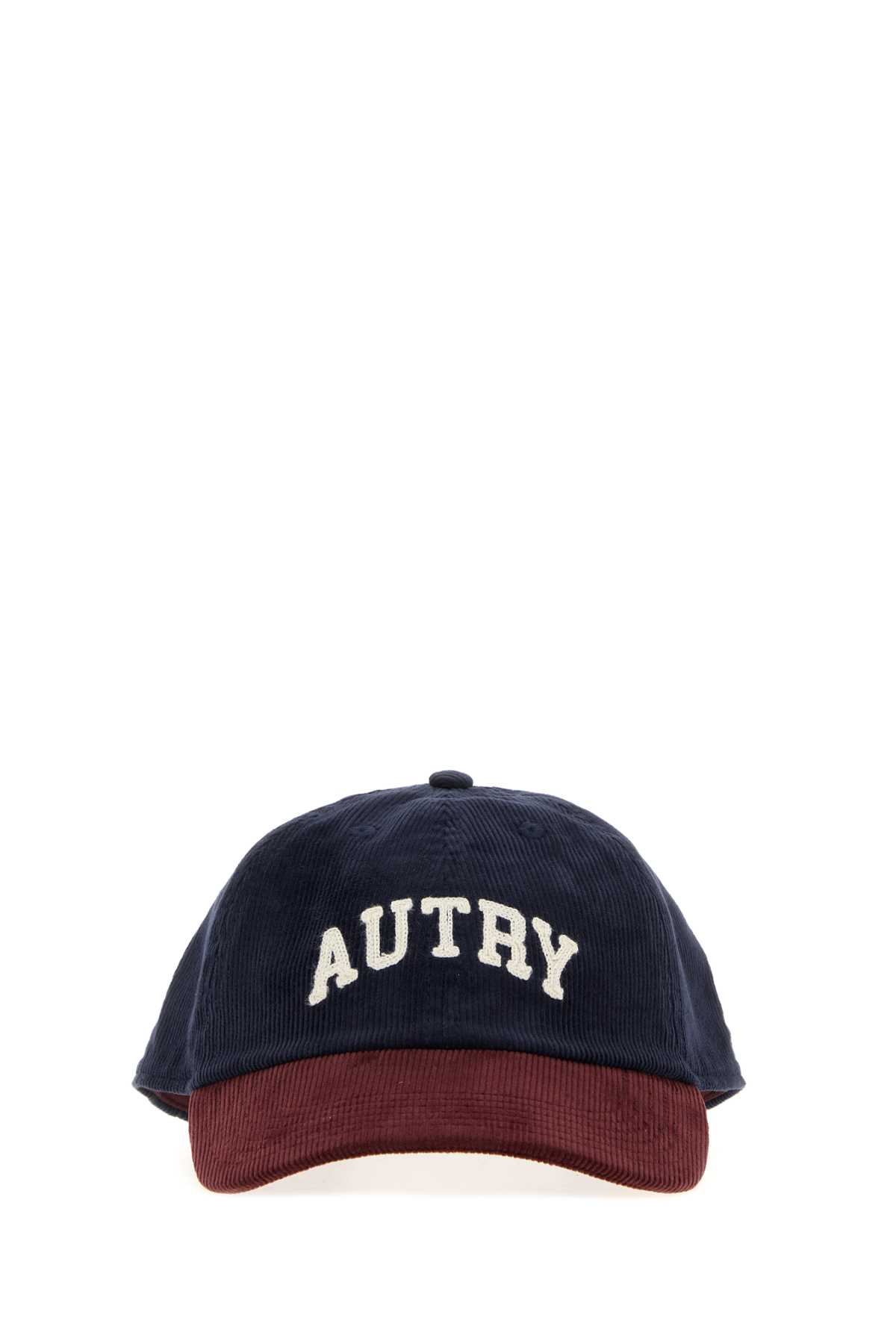 Autry Two-tone Corduroy Baseball Cap