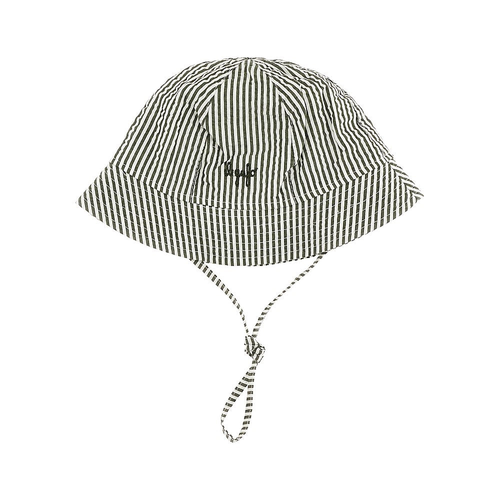 IL GUFO Seersucker hat with striped motif Kids 46