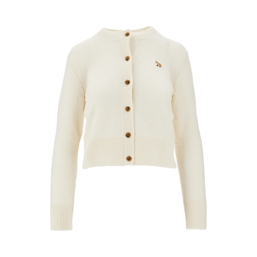 MAISON KITSUNE 'Baby Fox' Lambswool cardigan Woman XS