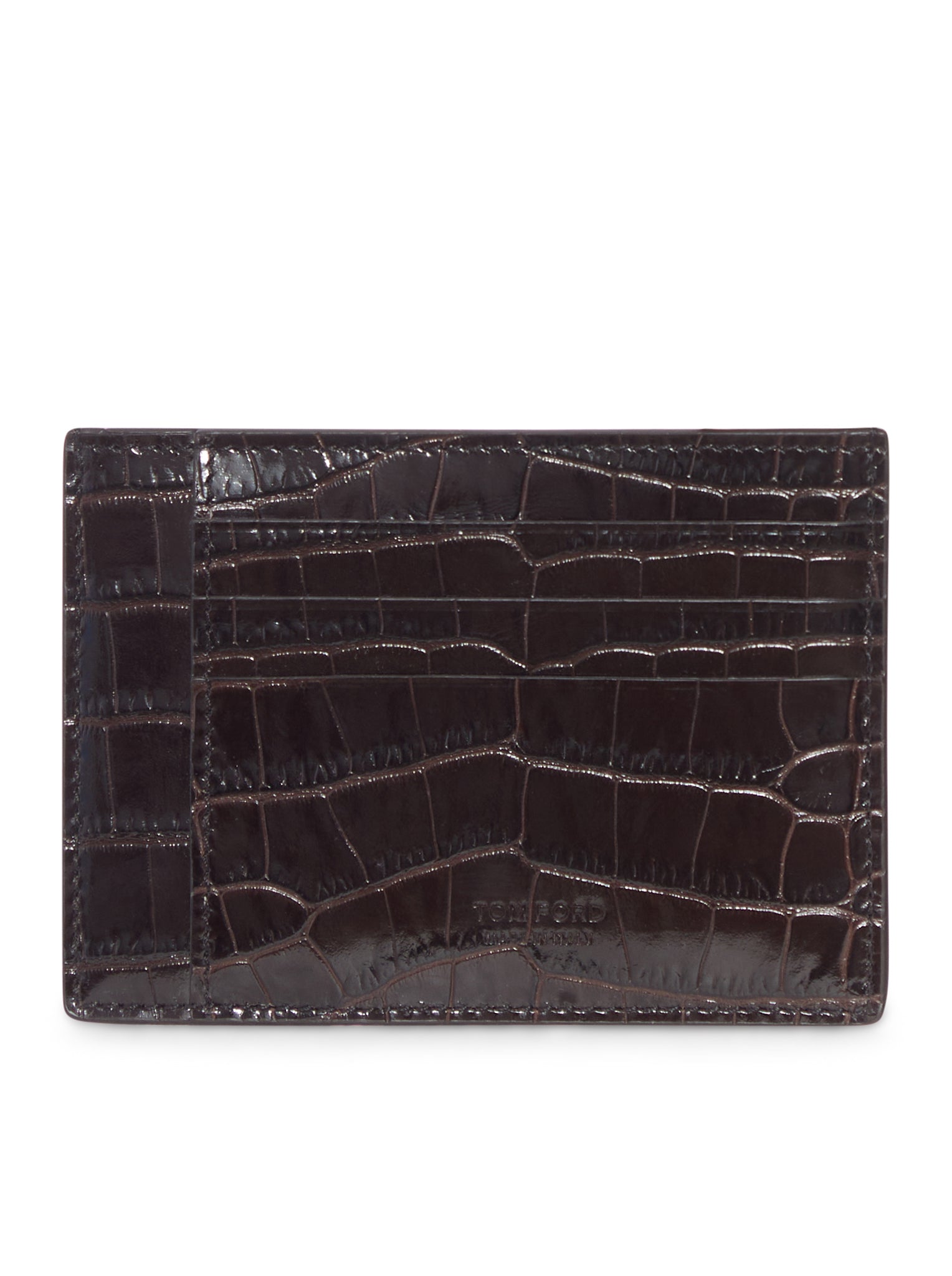 LEATHER CARD HOLDER - Tom Ford - Man