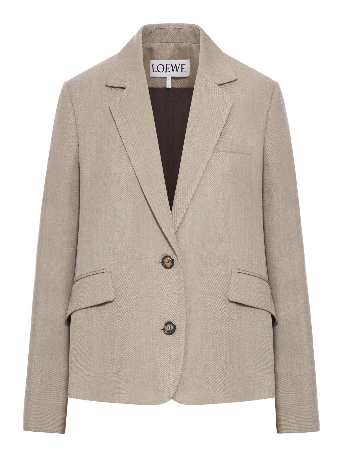 TAILORED WOOL JACKET - Loewe - Woman