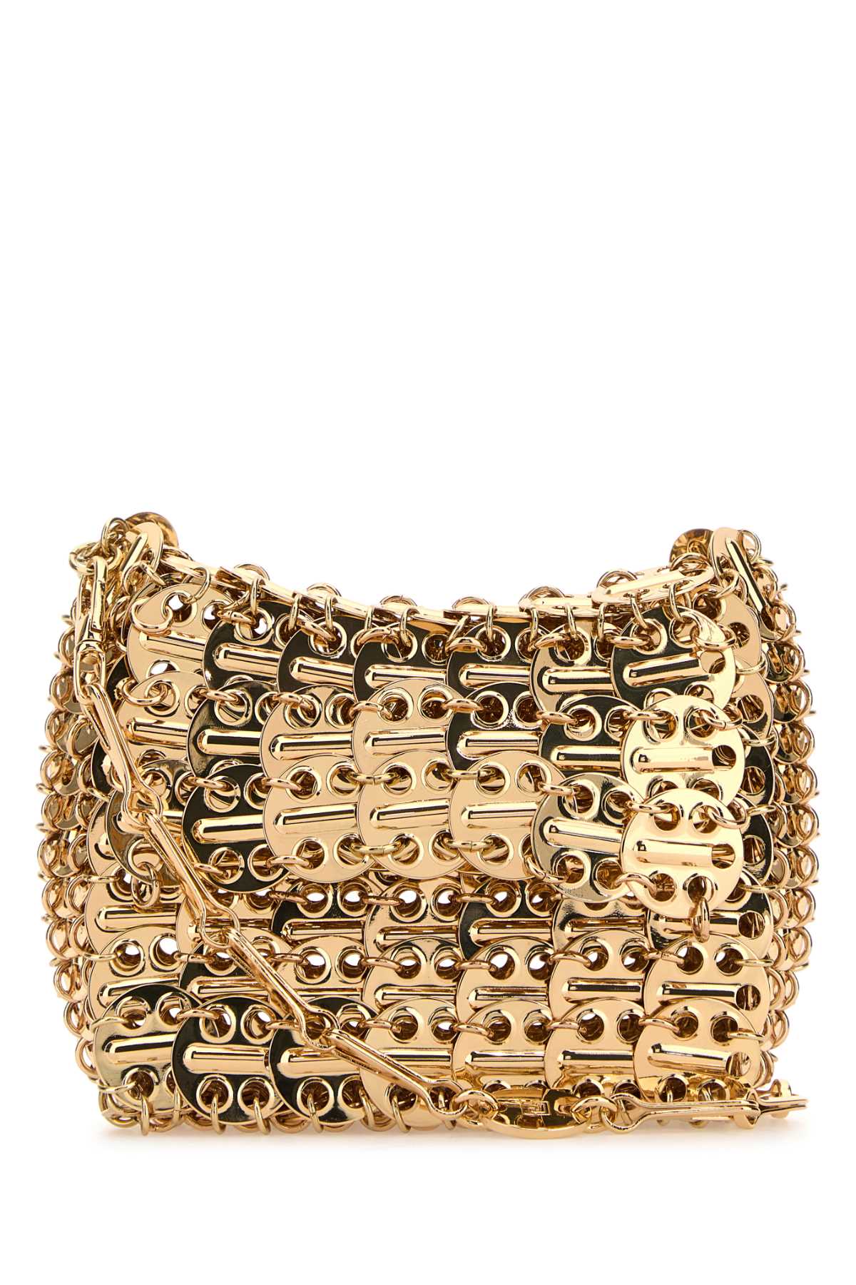 Paco Rabanne Gold Chain Mail Shoulder Bag