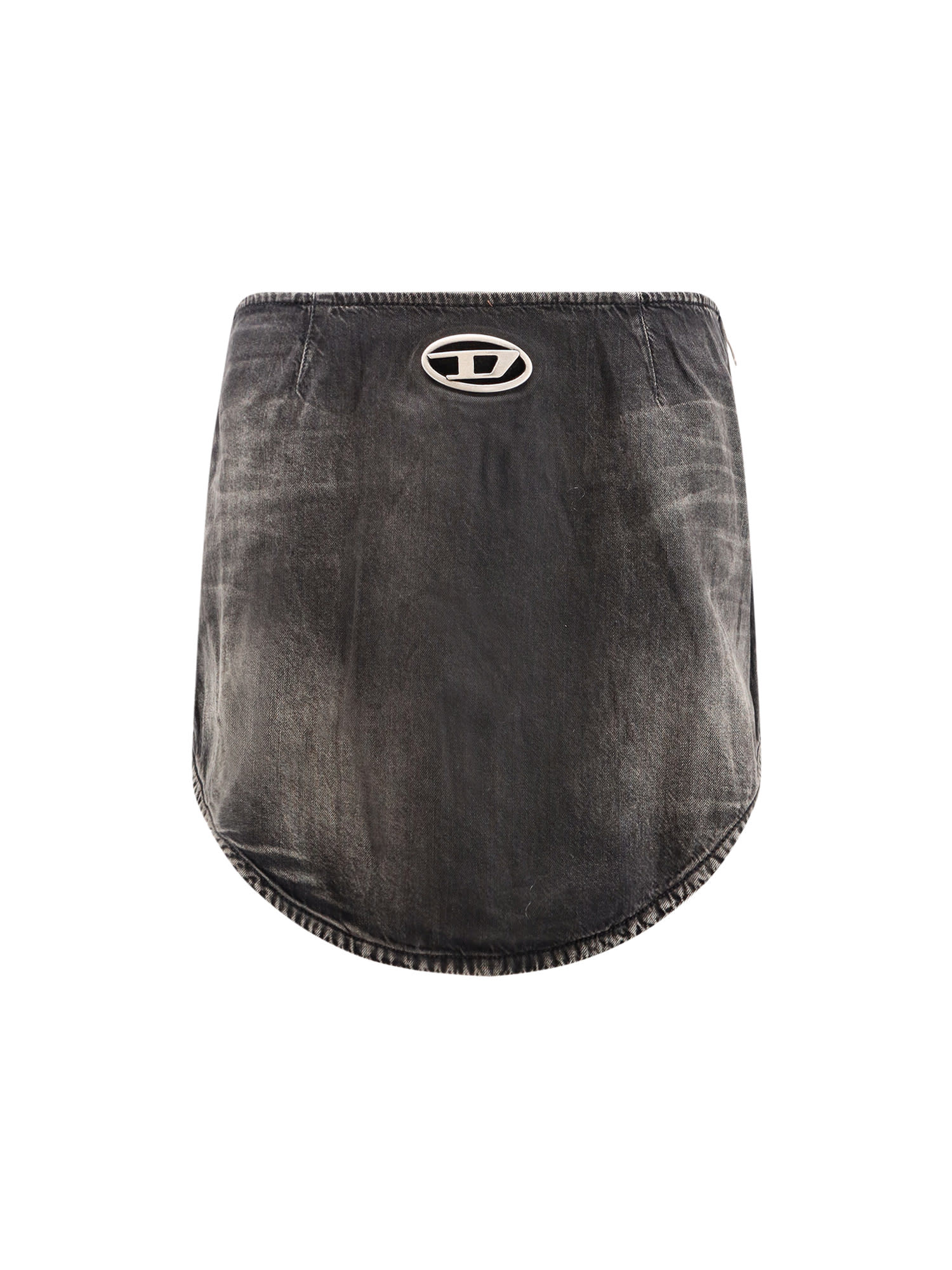 Diesel De-vany Cotton Mini Skirt