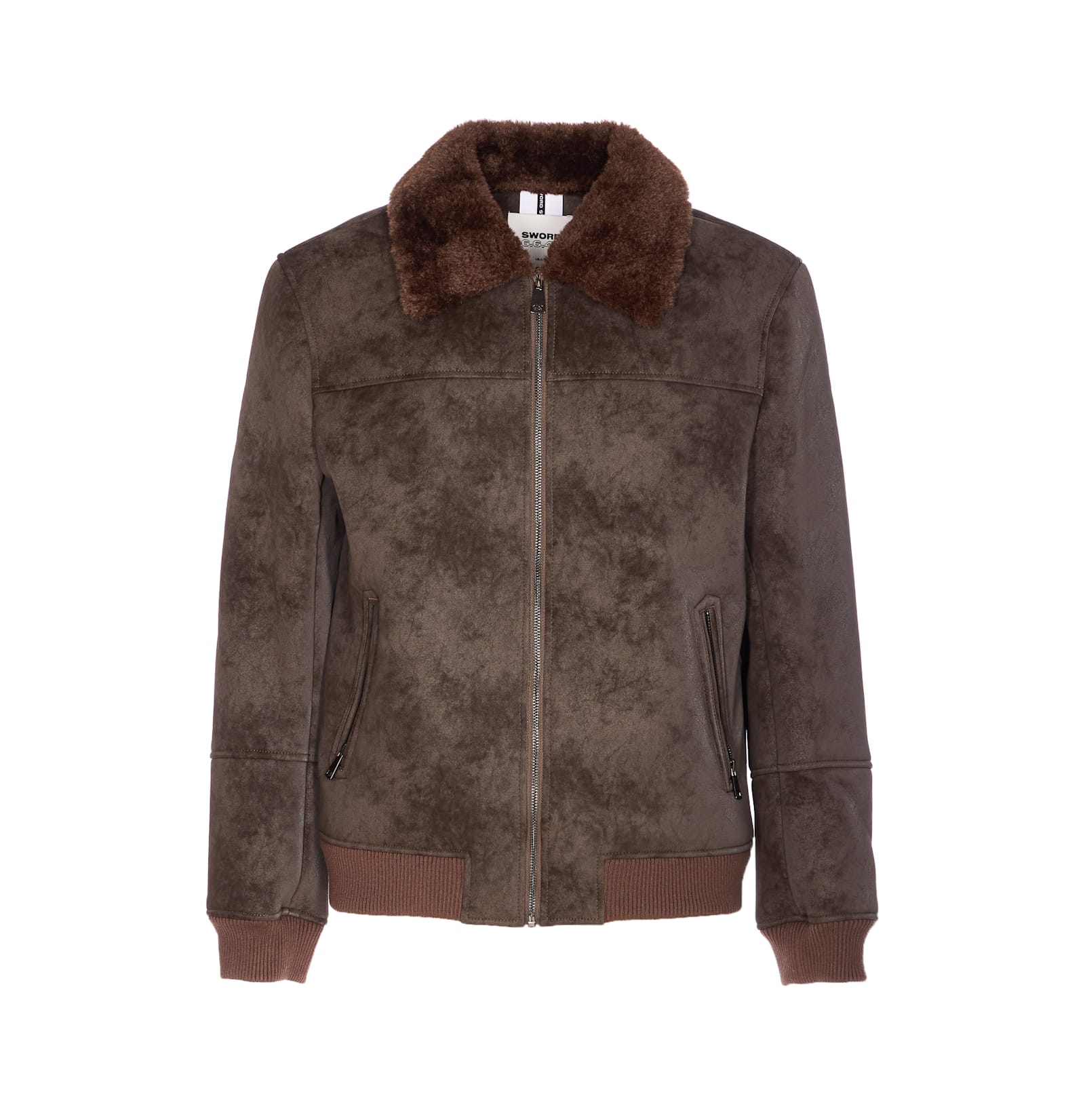 S. W.O. R.D 6.6.44 Fake Fur Jacket