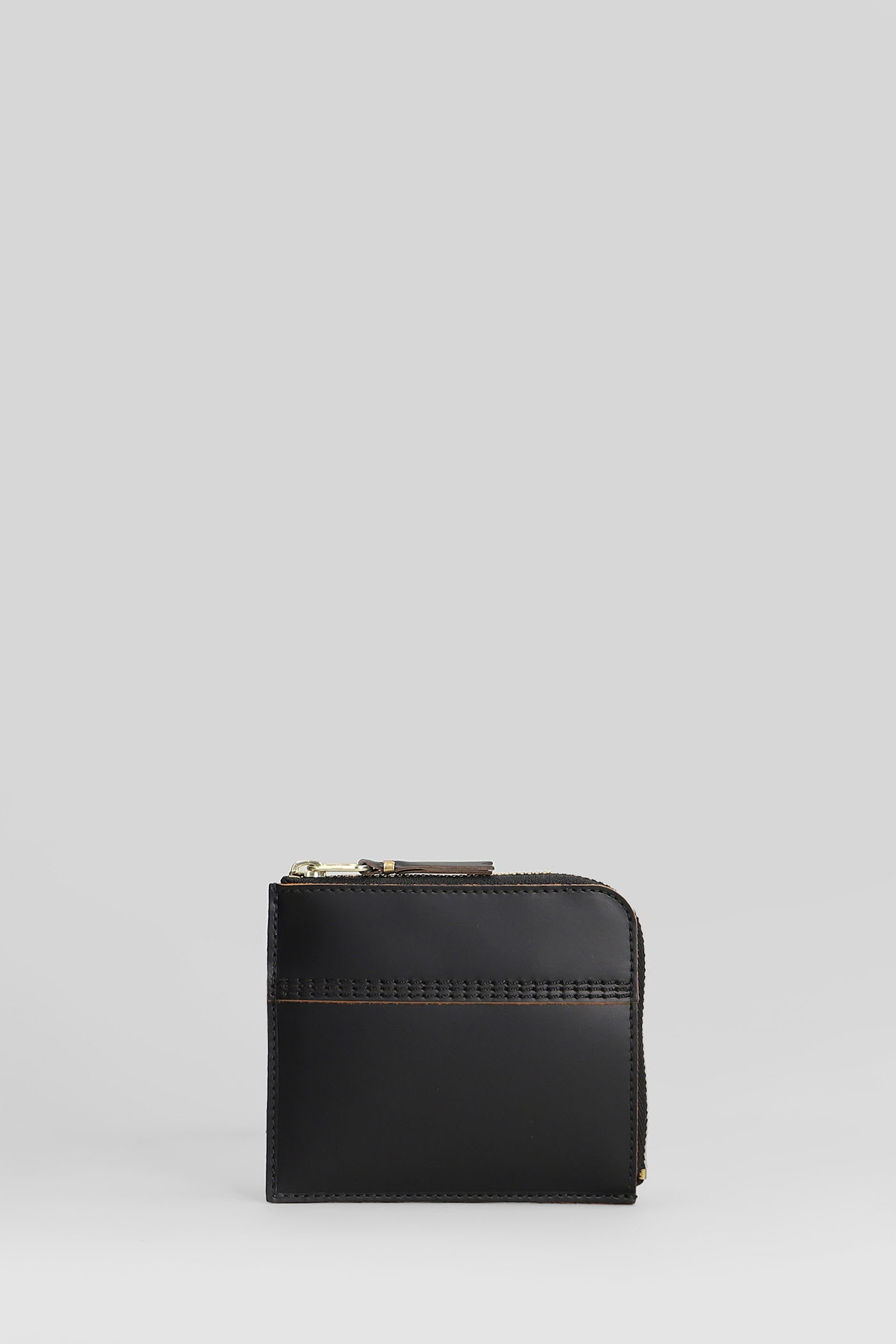 Comme des Garçons Wallet Wallet In Black Leather