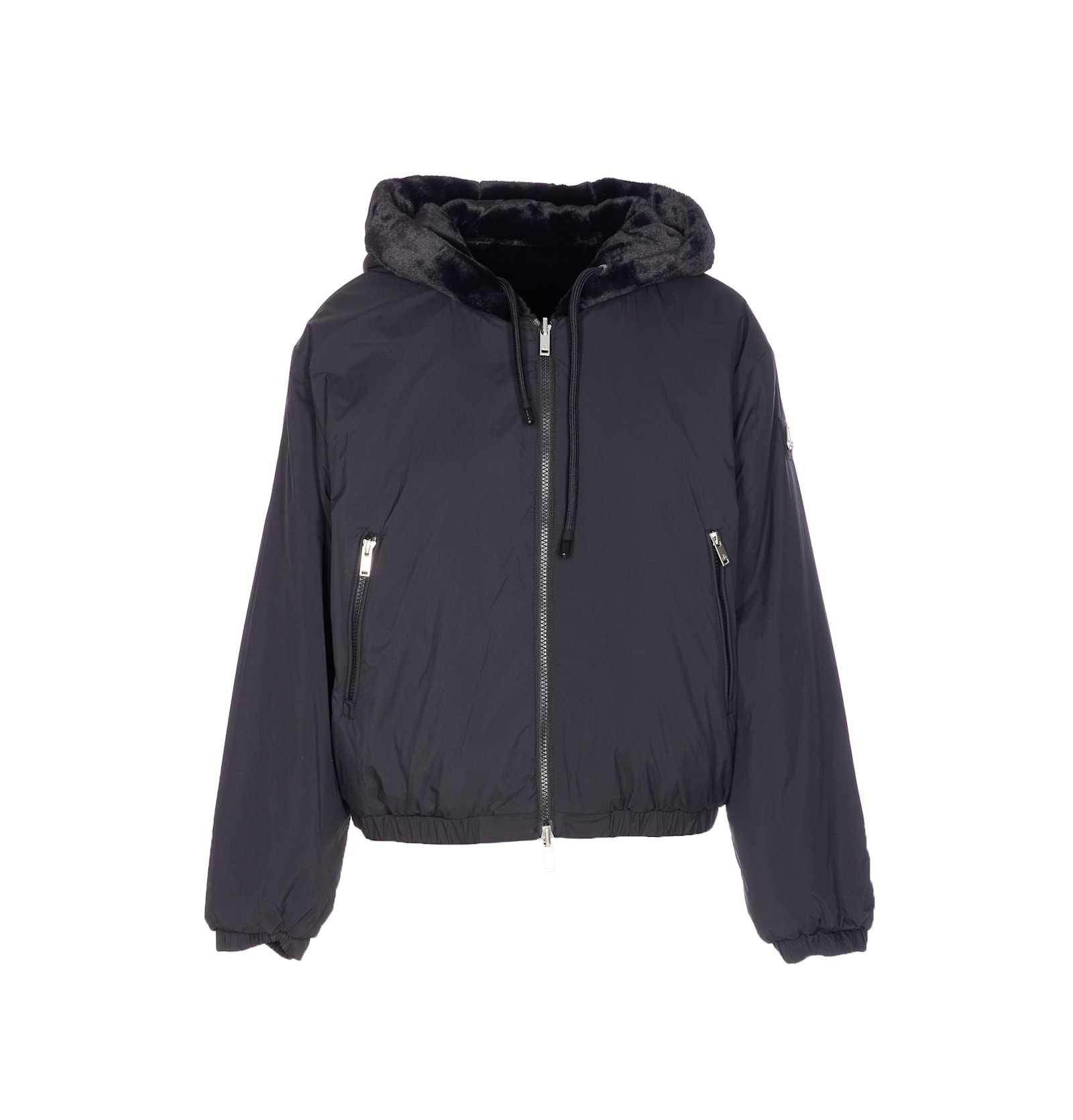 Moose Knuckles Eaton Bunny Reversible Zip Jacket