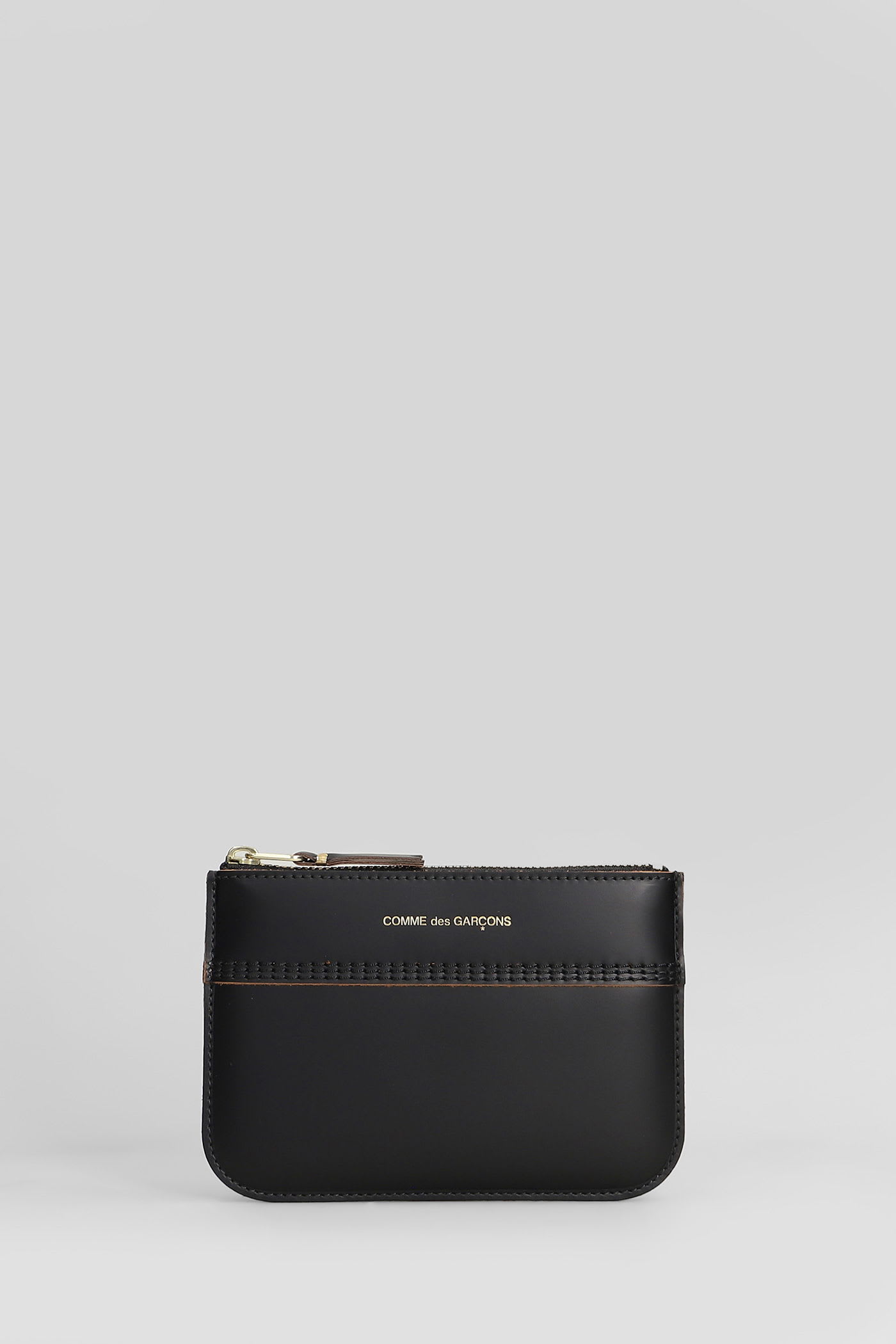 Comme des Garçons Wallet Wallet In Black Leather