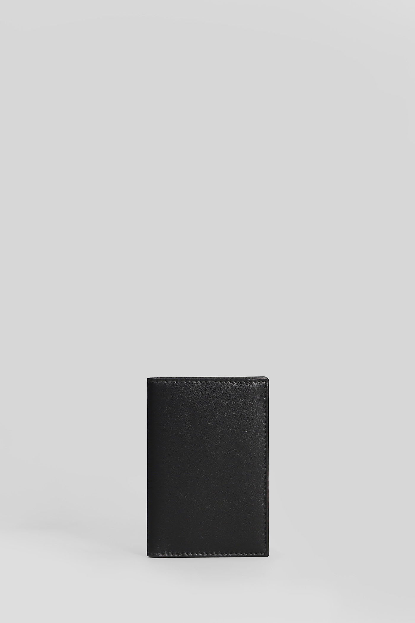 Comme des Garçons Wallet Wallet In Black Leather