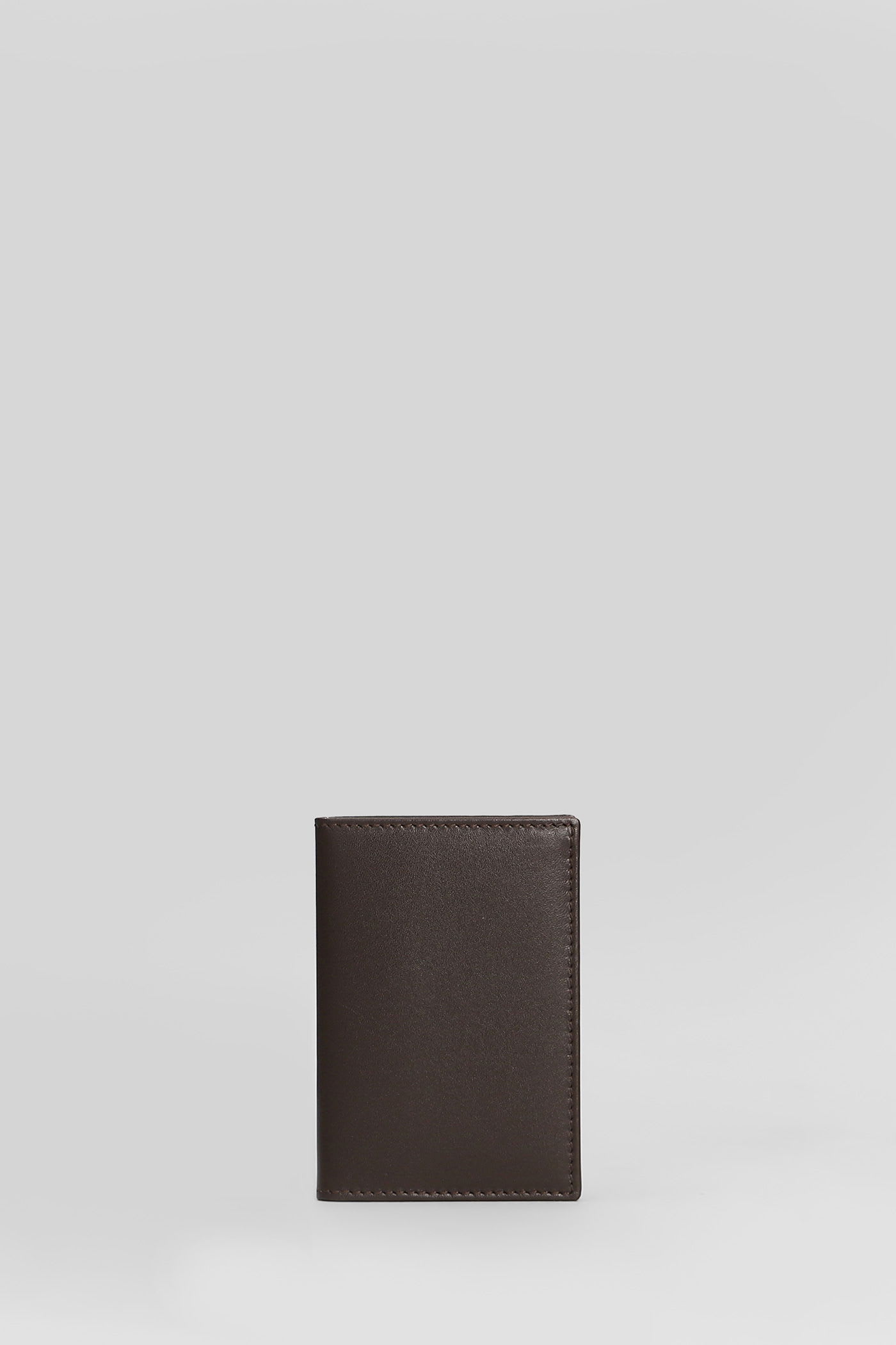 Comme des Garçons Wallet Wallet In Brown Leather