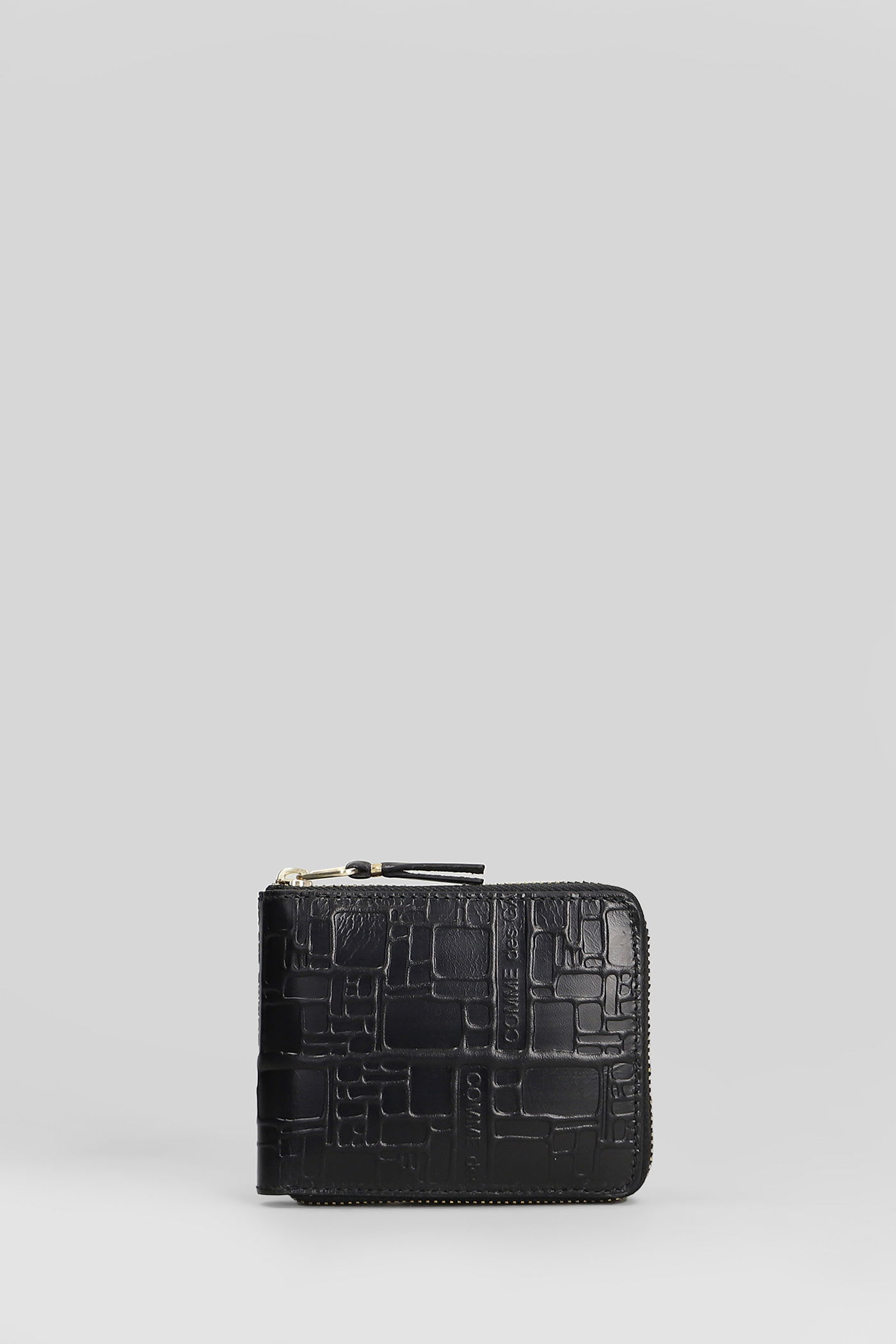 Comme des Garçons Wallet Wallet In Black Leather
