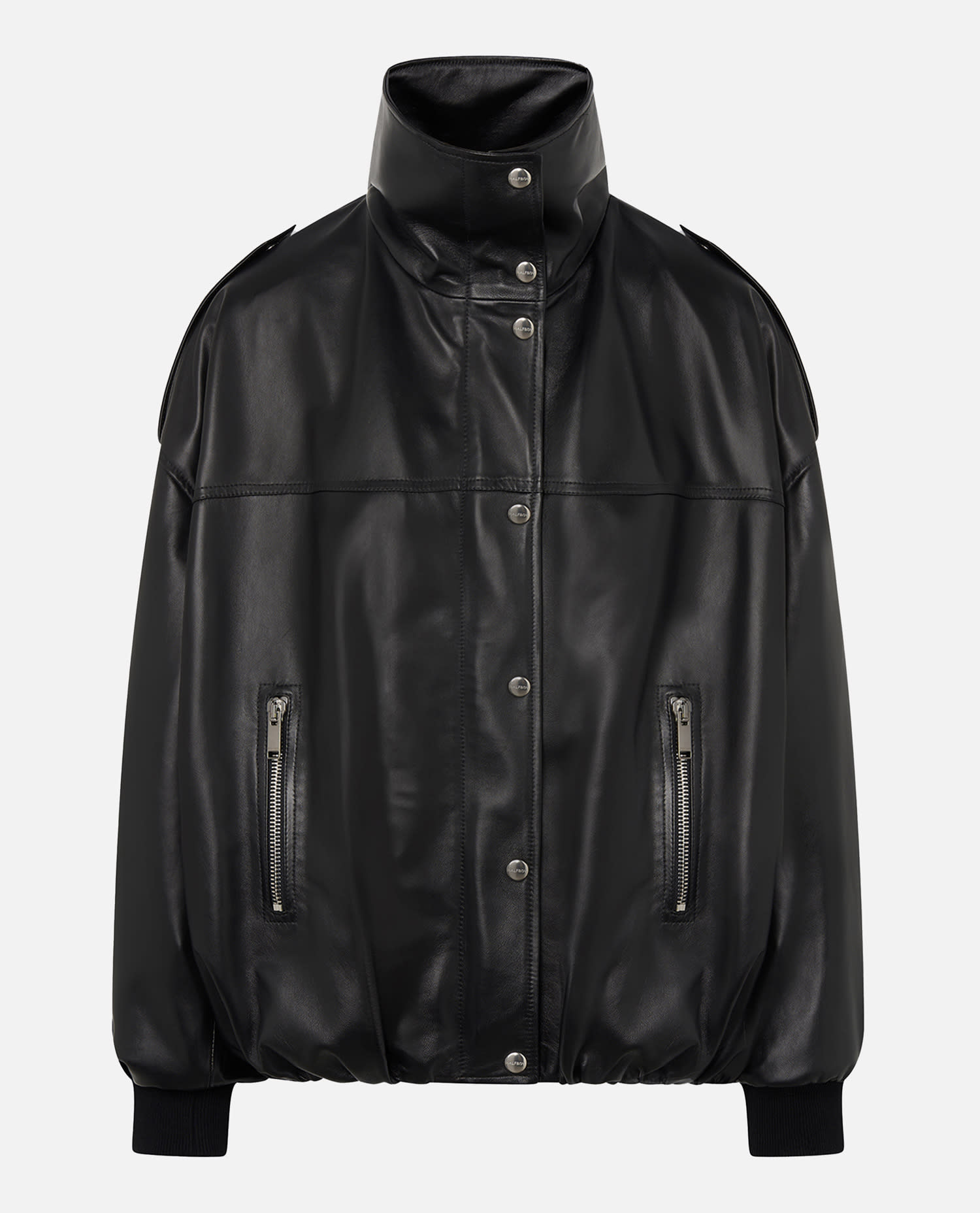 HALFBOY Smooth Leather Bomber