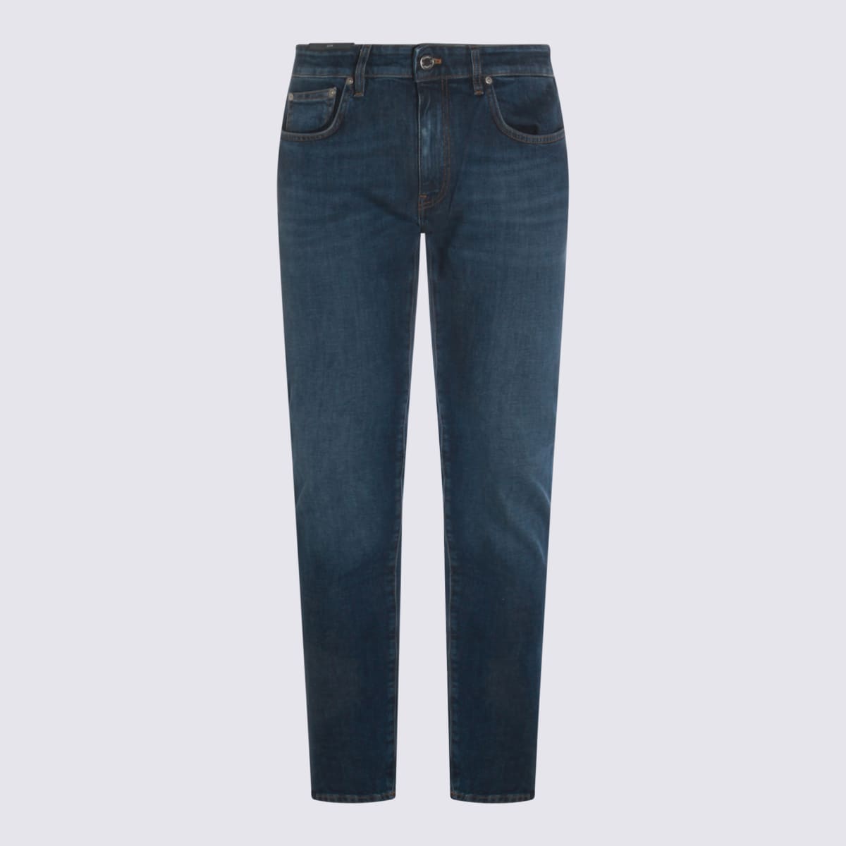 PT Torino Blue Cotton Jeans