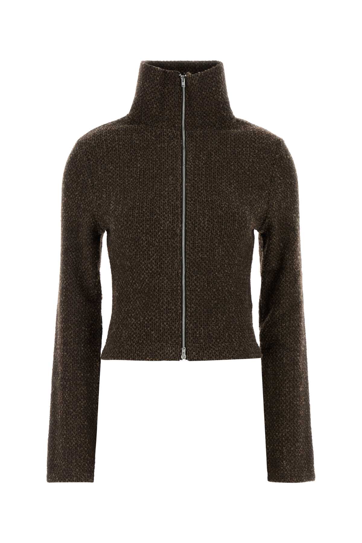 Our Legacy Brown Boucle Cardigan