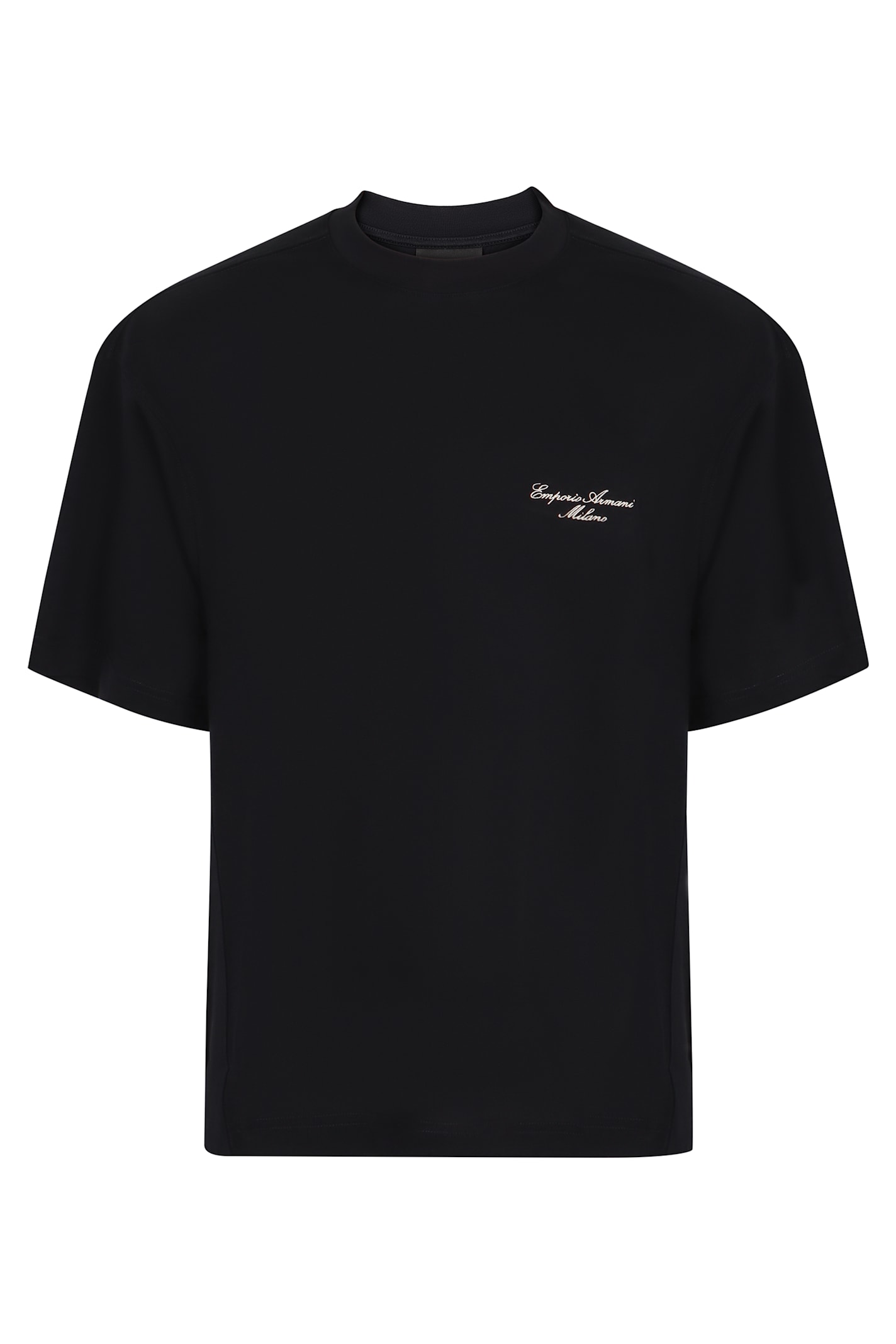 Emporio Armani Cotton Crew-neck T-shirt