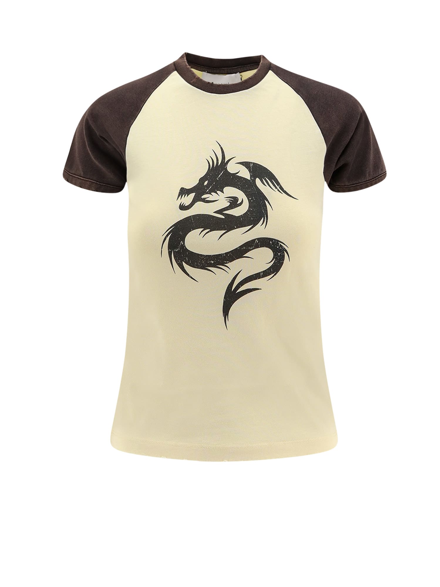 Coperni Cotton T-shirt With Used Effect