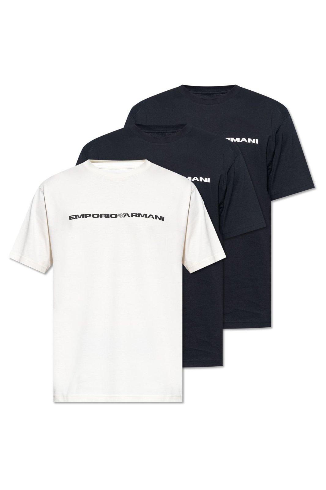 Emporio Armani Branded T-shirt 3 Pack