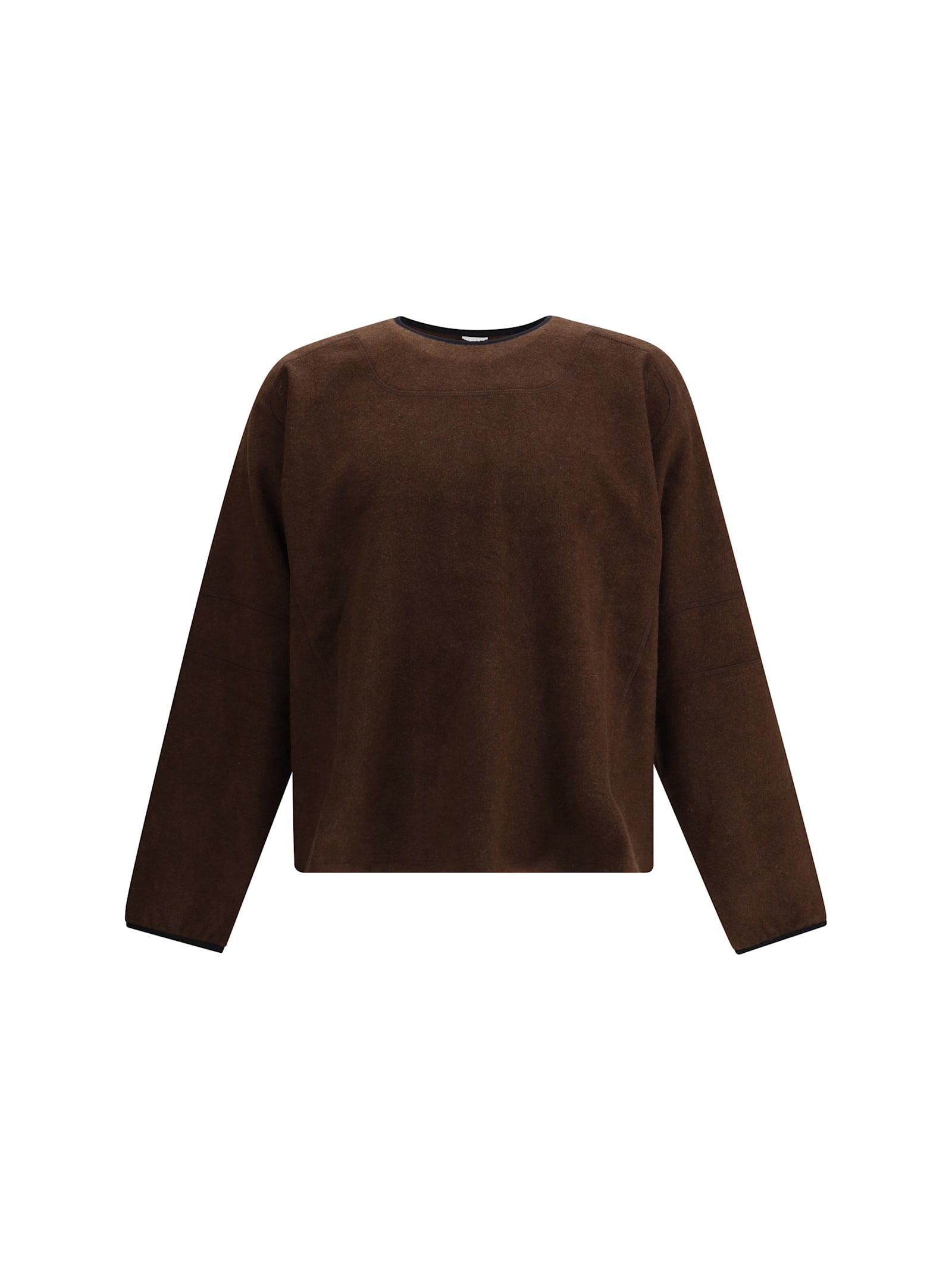 GR10K Brushed Plain Wool Long Sleeve