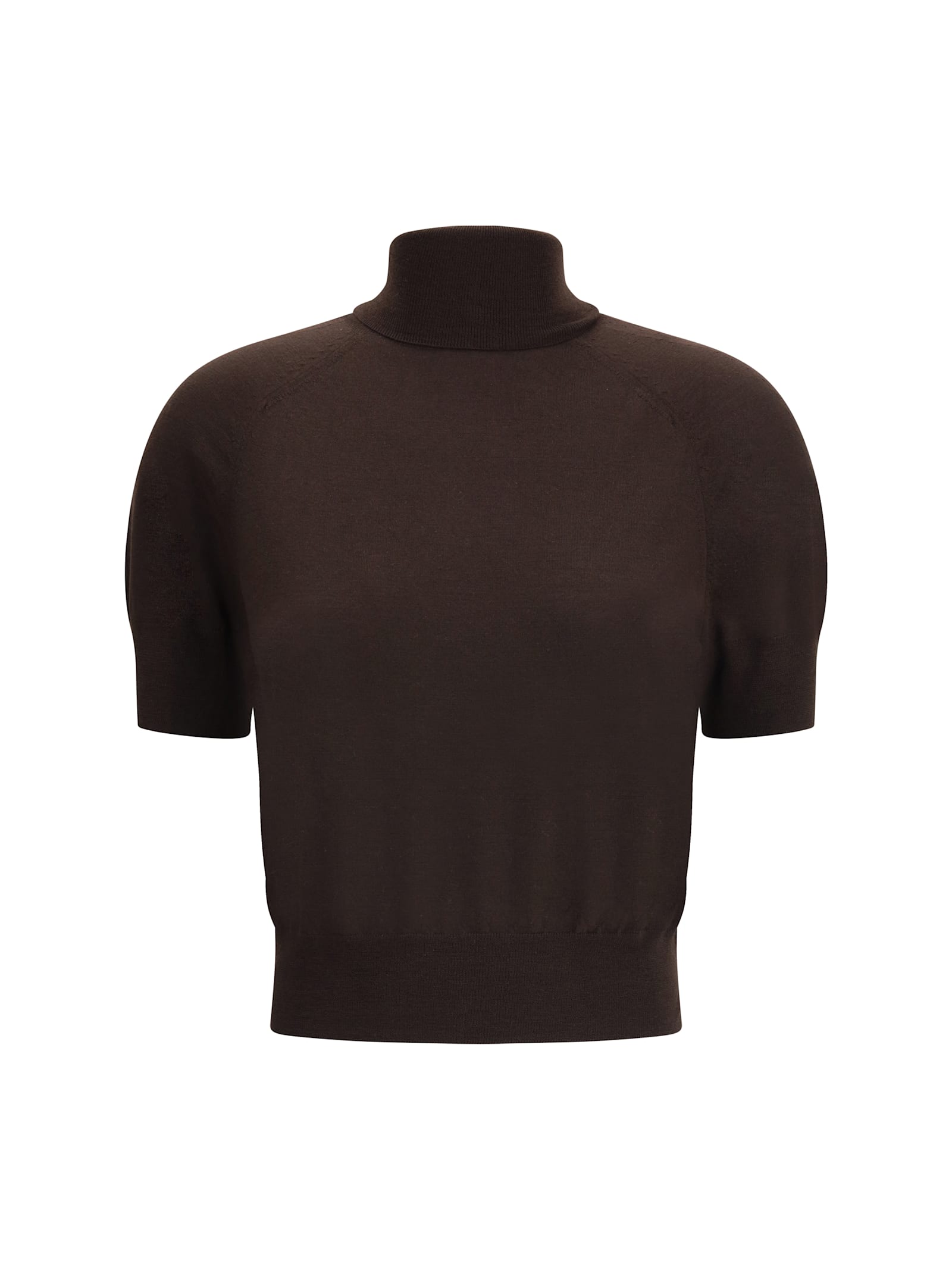 Petar Petrov Short Sleeve Wool Sweater